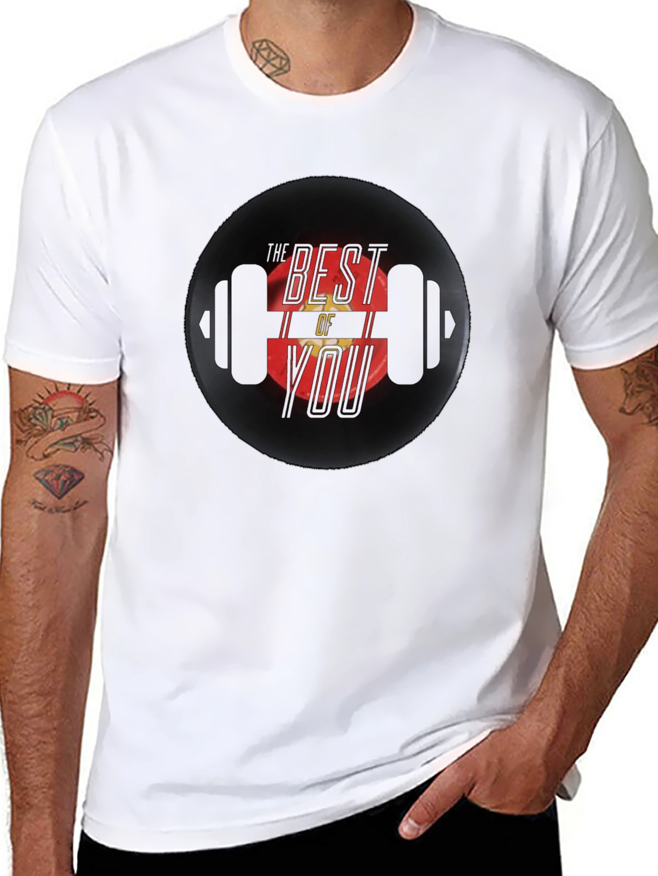 Best of You Graphic Tee - Black Casual T-Shirt