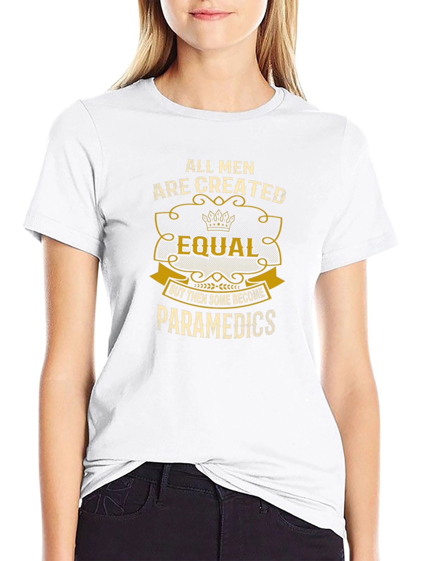 All Men Created Equal Paramedic T-Shirt
