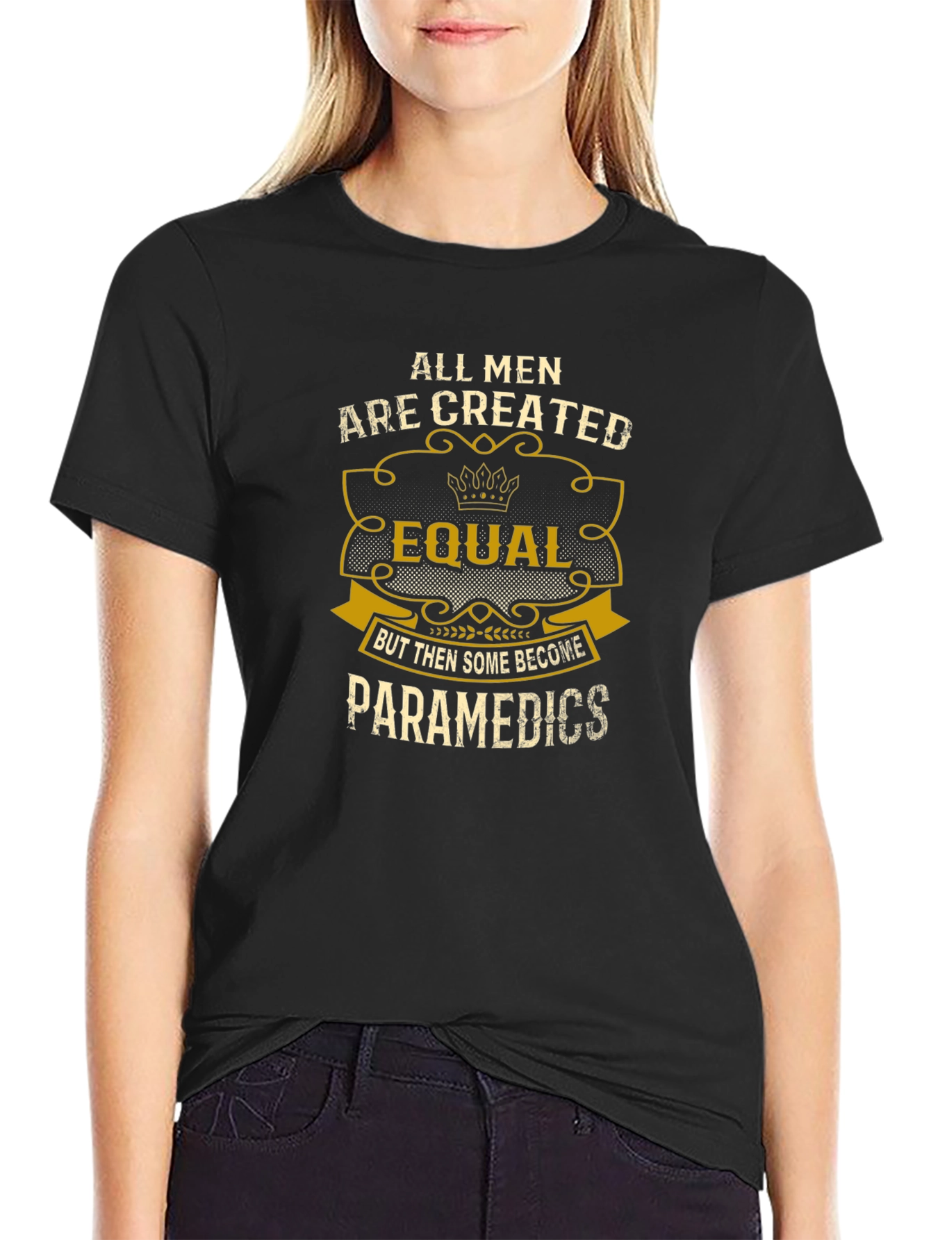 All Men Created Equal Paramedic T-Shirt