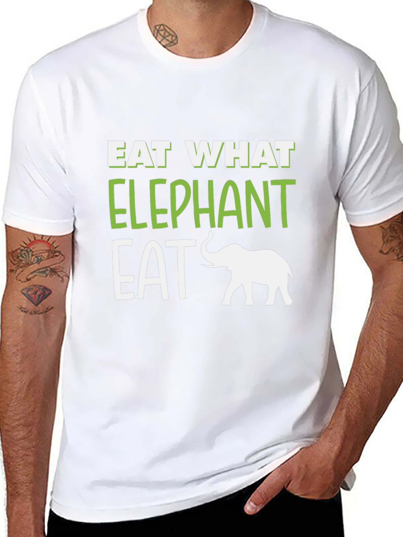 Eat What Elephant Eat T-Shirt
