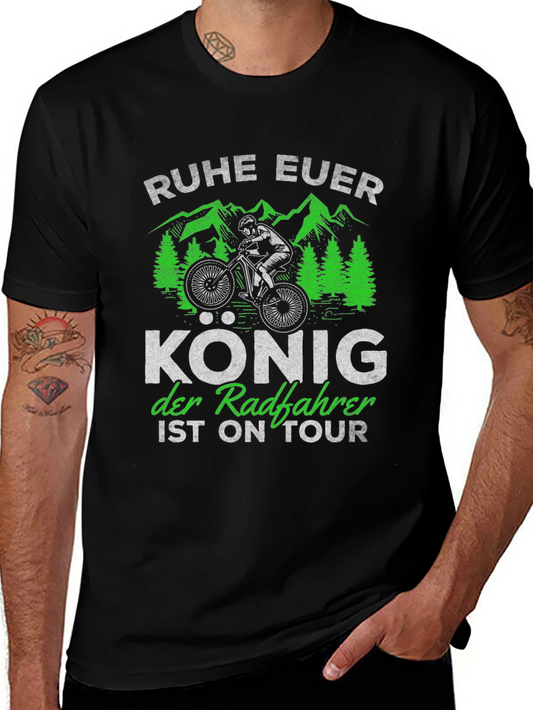 Ruhe Euer König Fahrrad T-Shirt