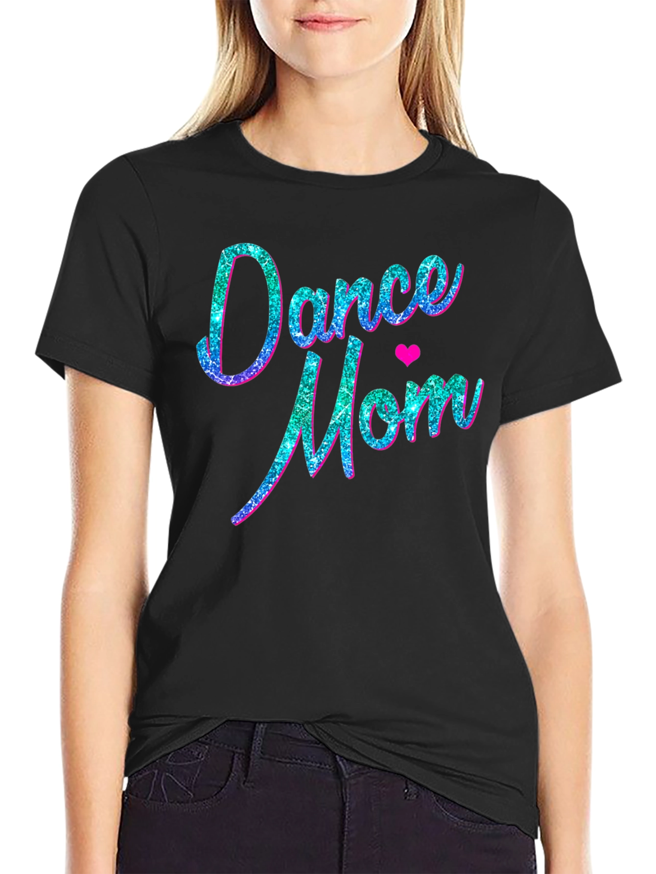 Dance Mom Graphic Tee - Black