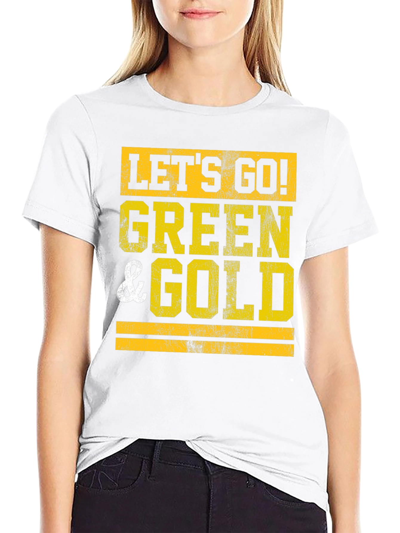 Lets Go Green & Gold T-Shirt