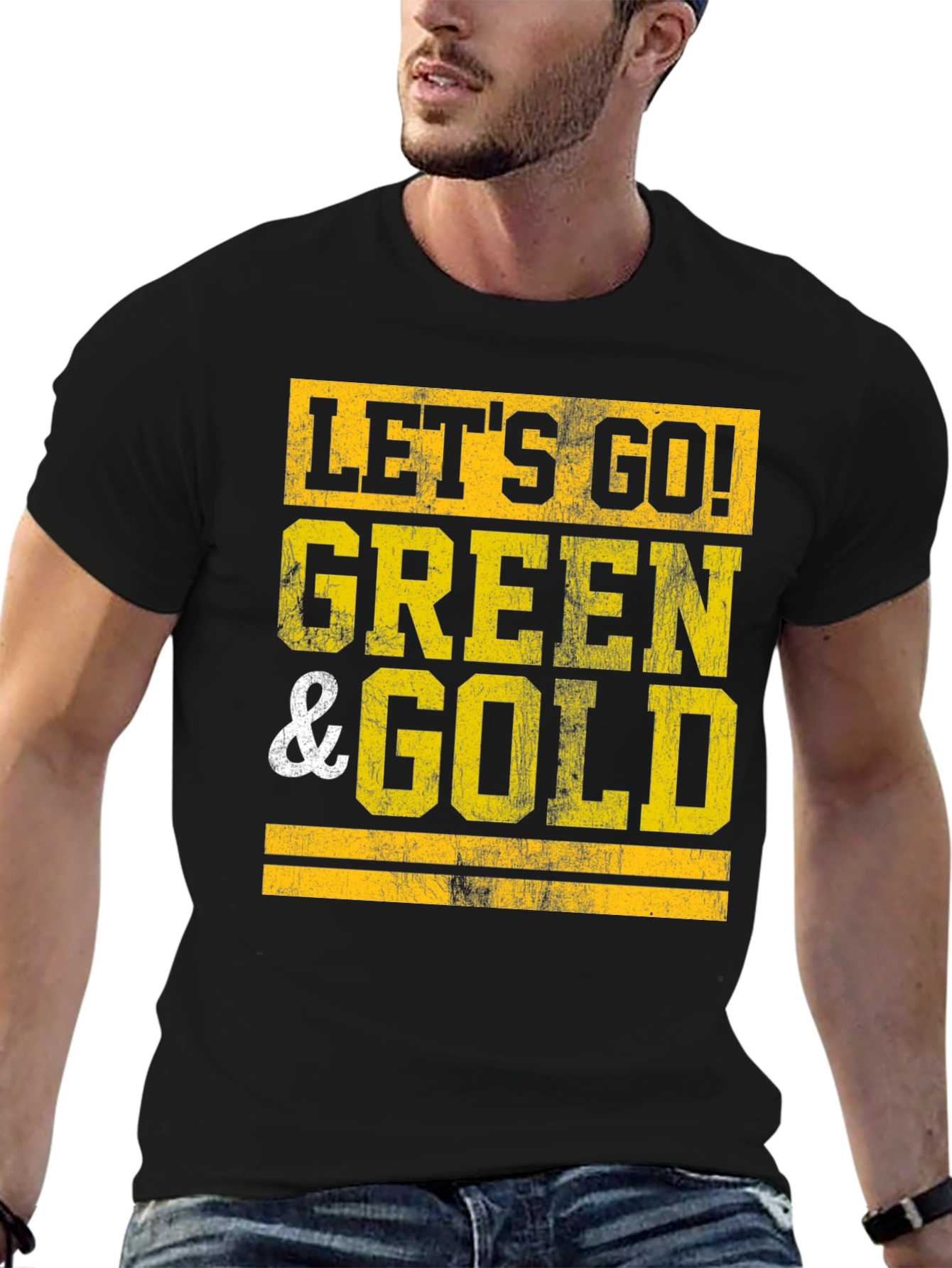 Lets Go Green & Gold T-Shirt