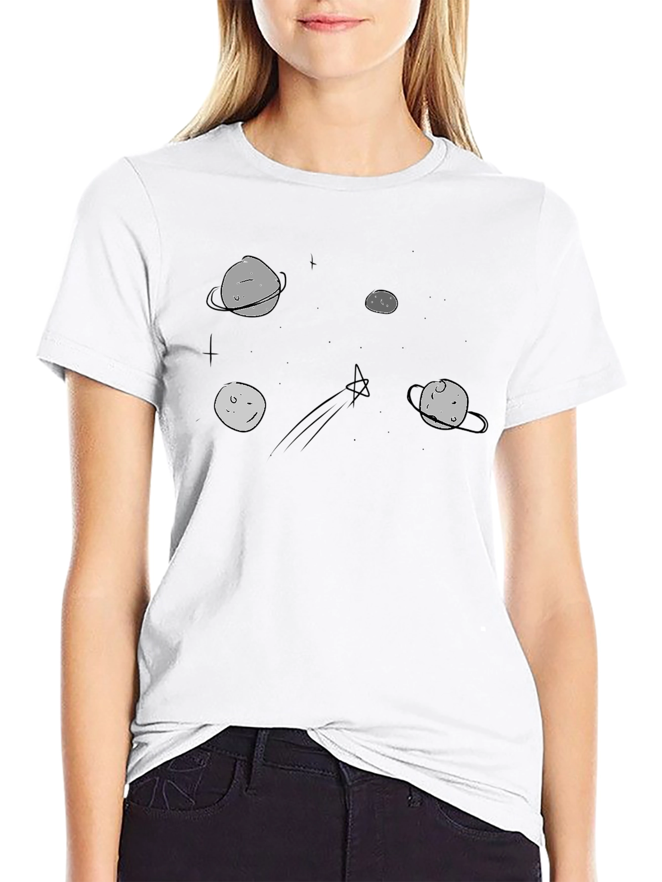 Planetary Dreams T-Shirt - Black