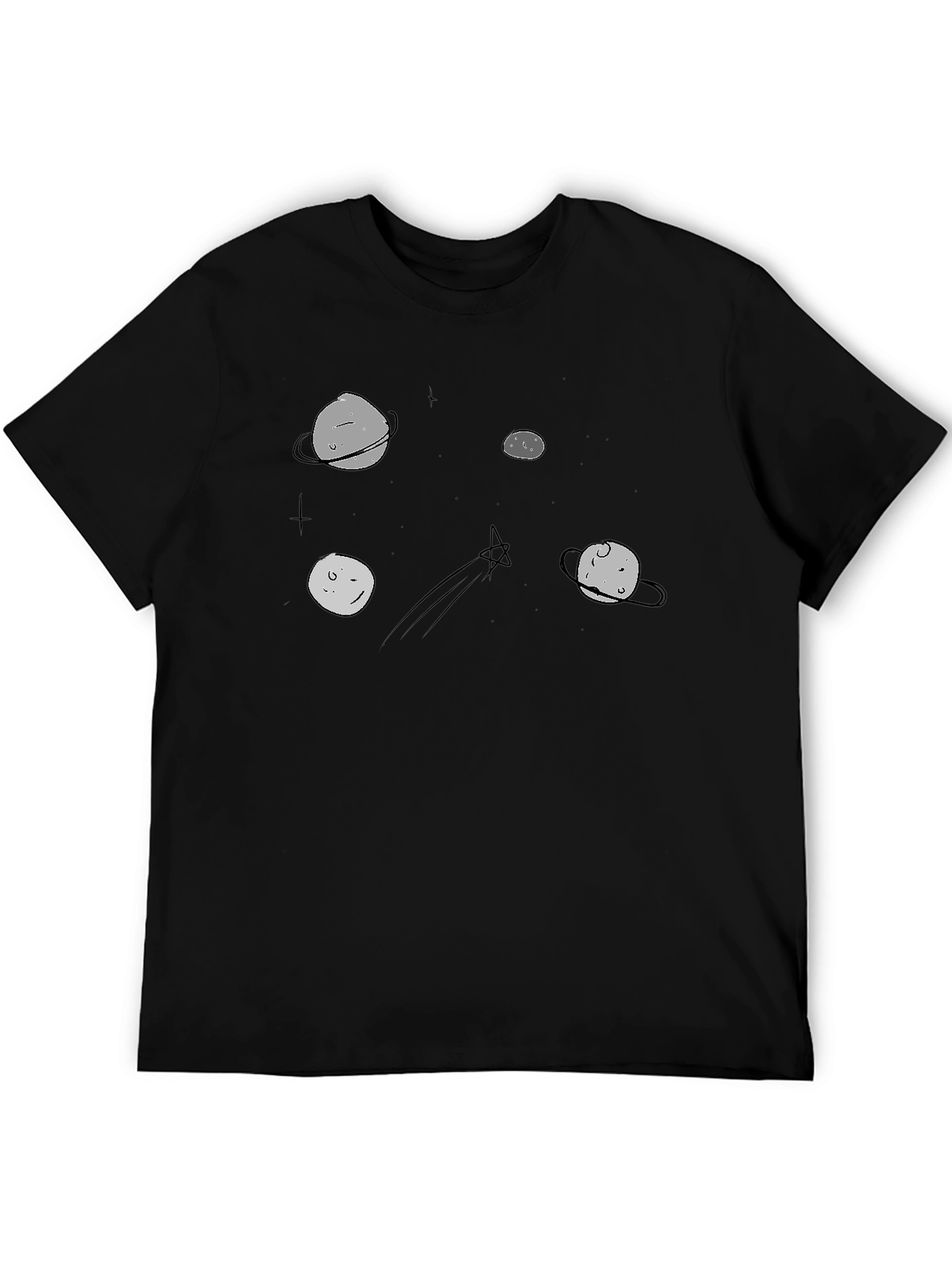 Planetary Dreams T-Shirt - Black