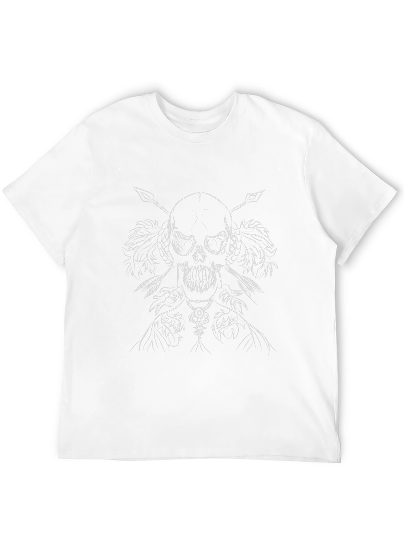 Skull Graphic Tee - Mens Black T-Shirt