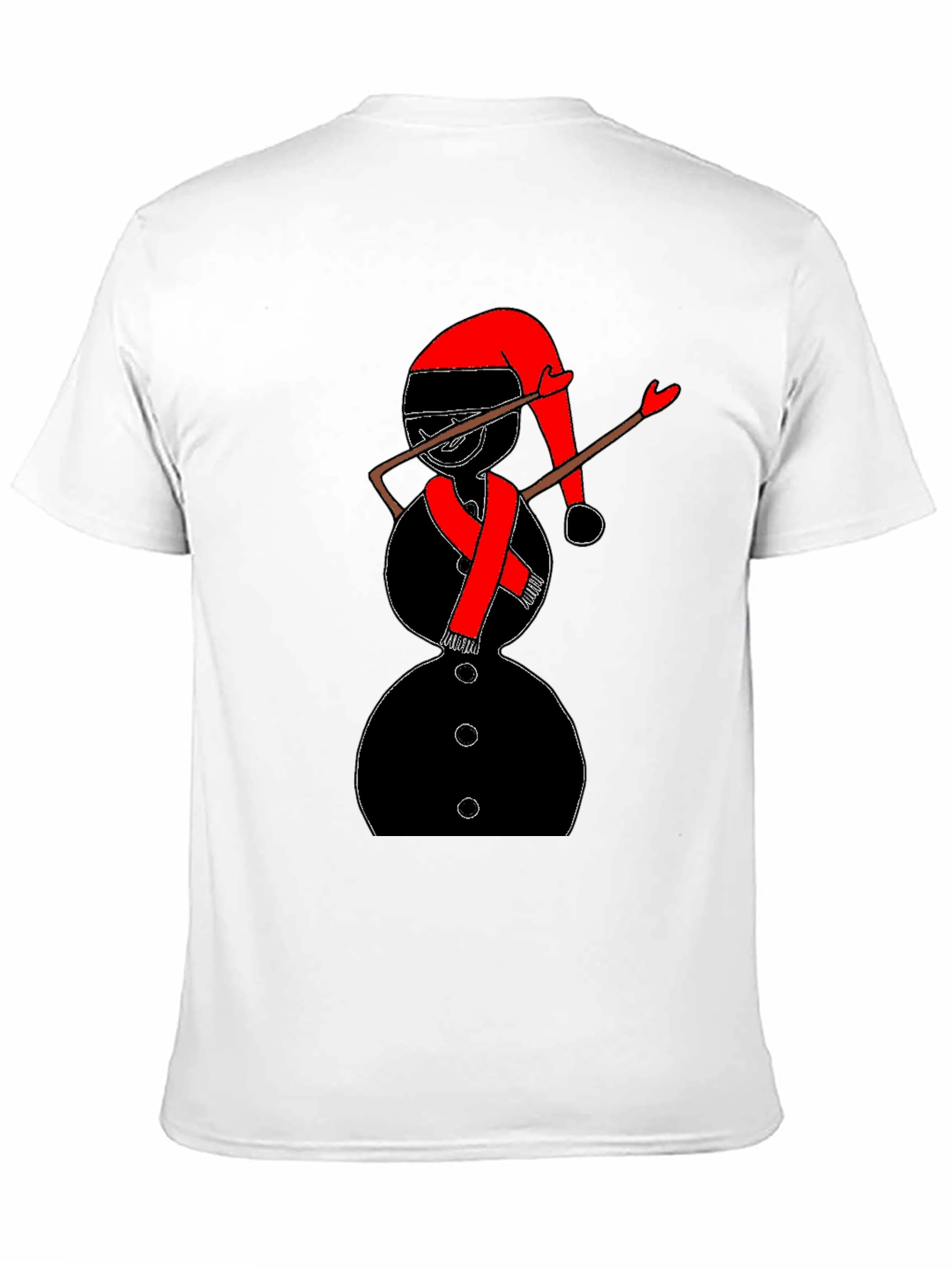 Dabbing Snowman Graphic Tee