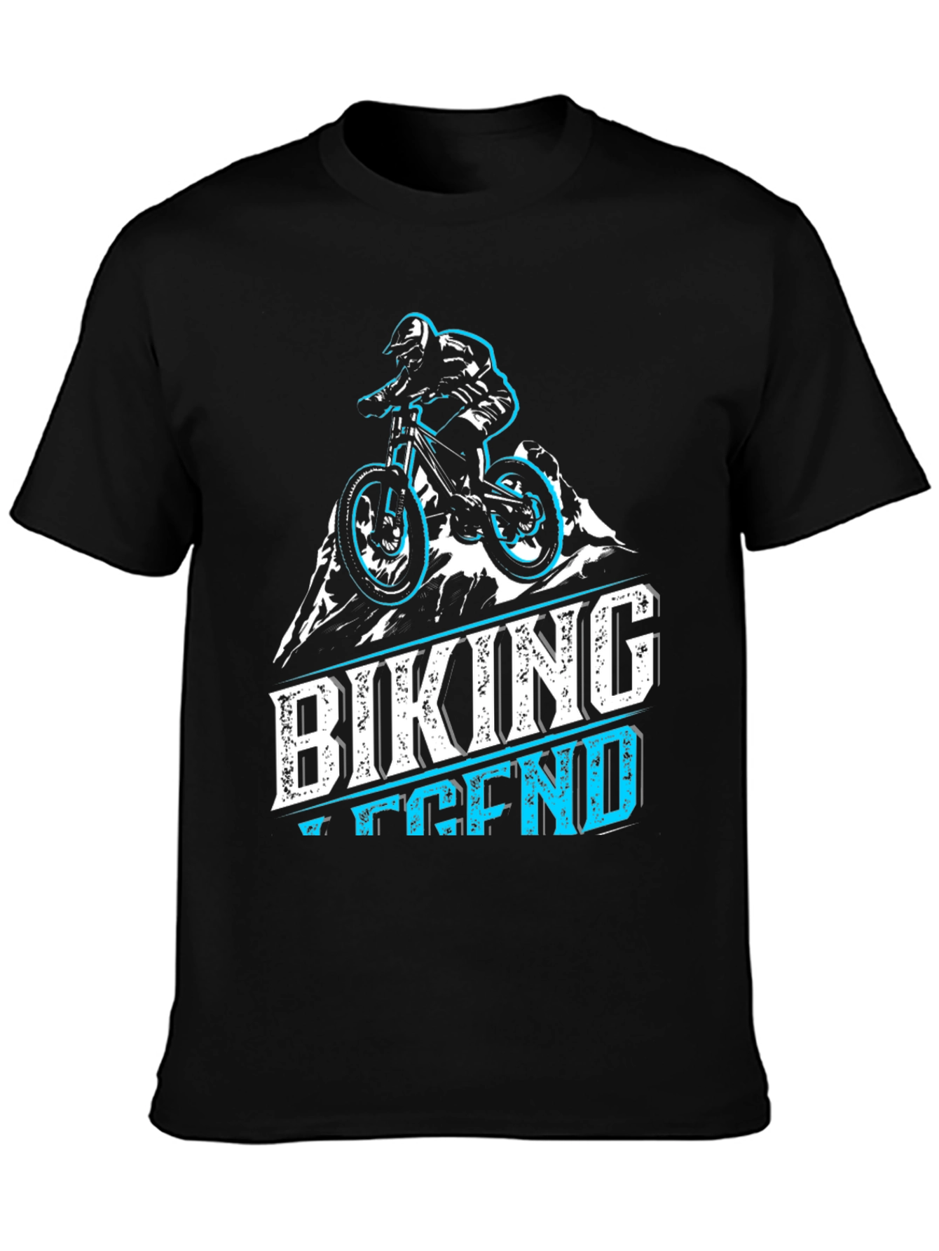 Biking Legend Graphic Tee - Mountain Bike T-Shirt