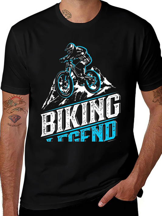 Biking Legend Graphic Tee - Mountain Bike T-Shirt