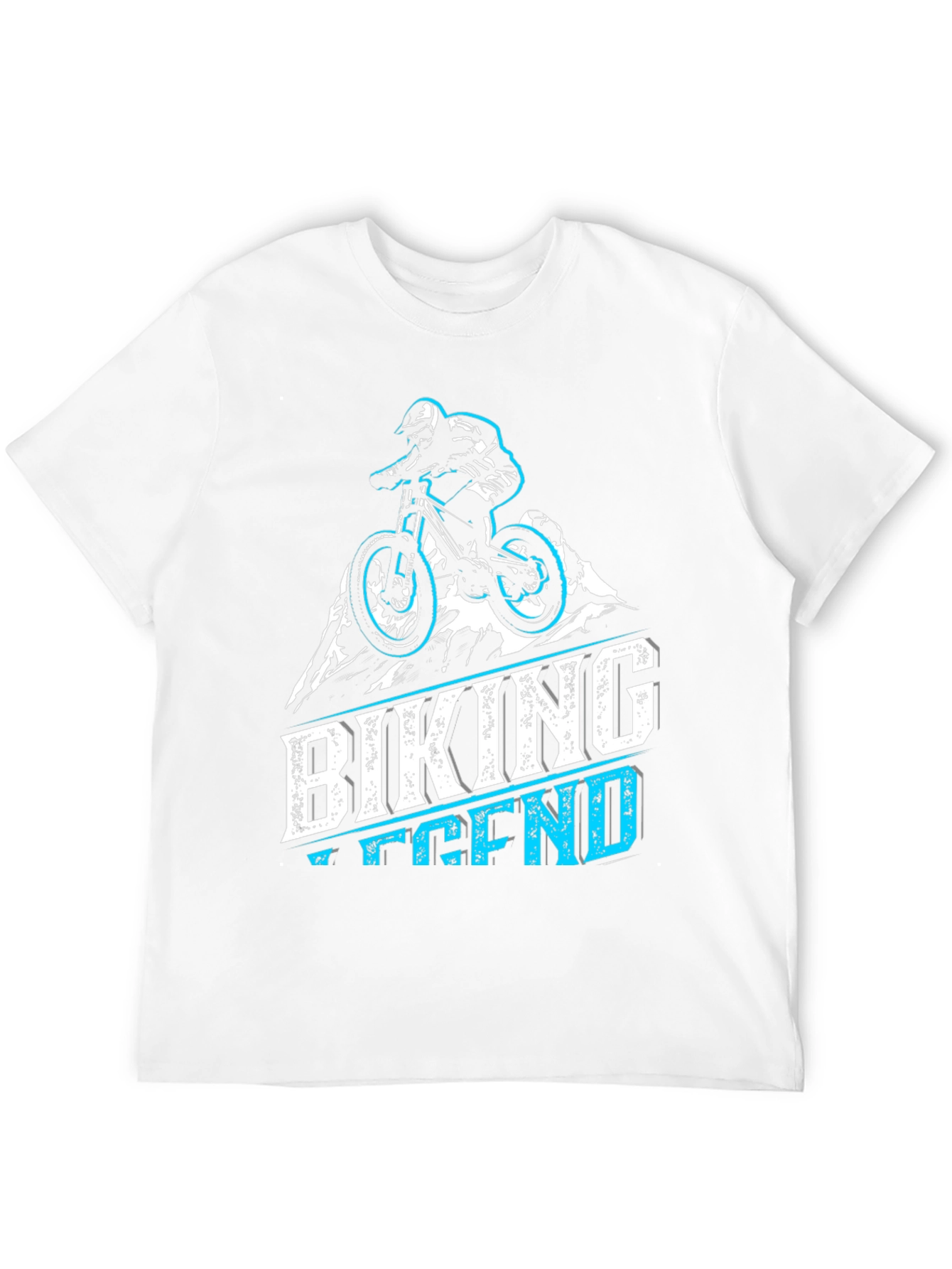 Biking Legend Graphic Tee - Mountain Bike T-Shirt