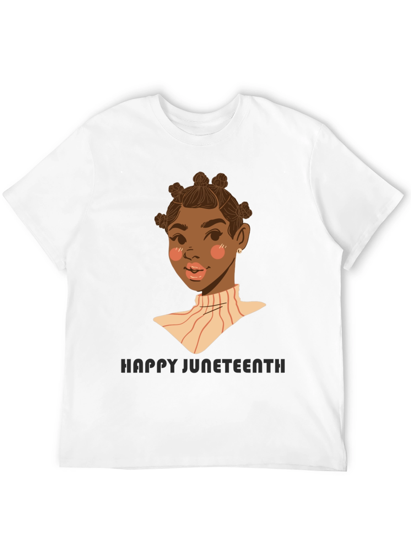 Juneteenth Celebration Tee - Woman Portrait