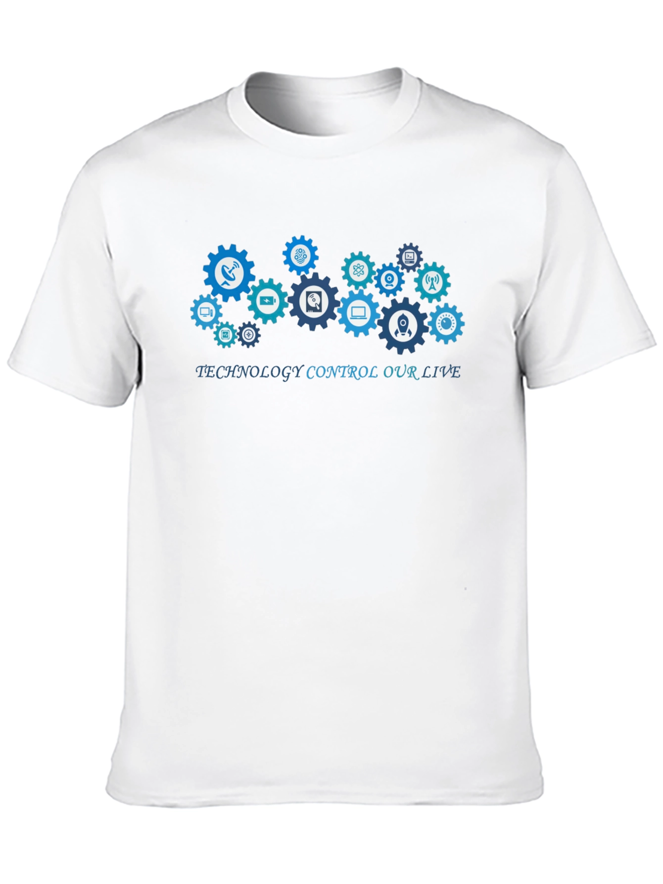 Tech Control T-Shirt - Gadget Gear Design