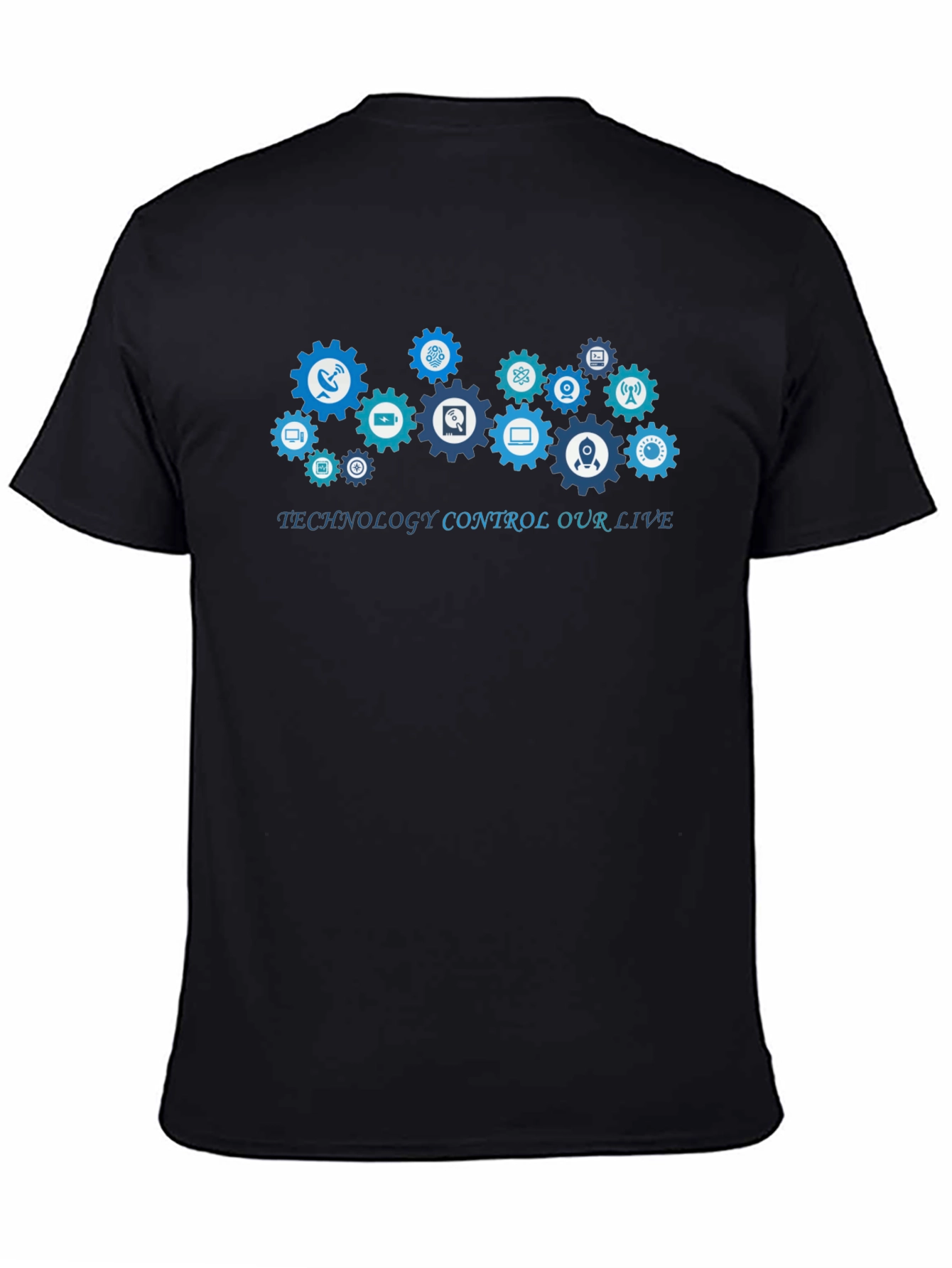 Tech Control T-Shirt - Gadget Gear Design