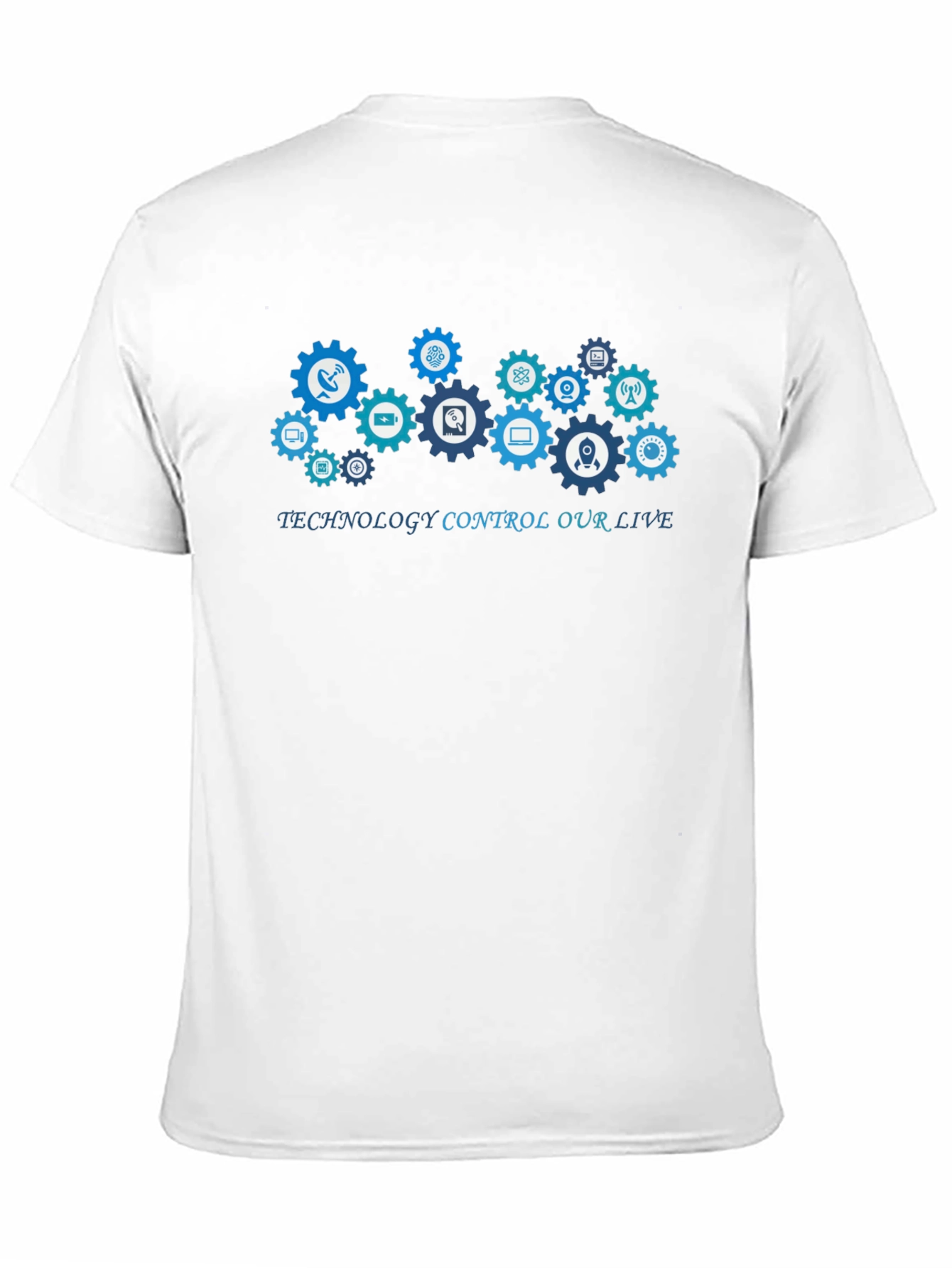 Tech Control T-Shirt - Gadget Gear Design