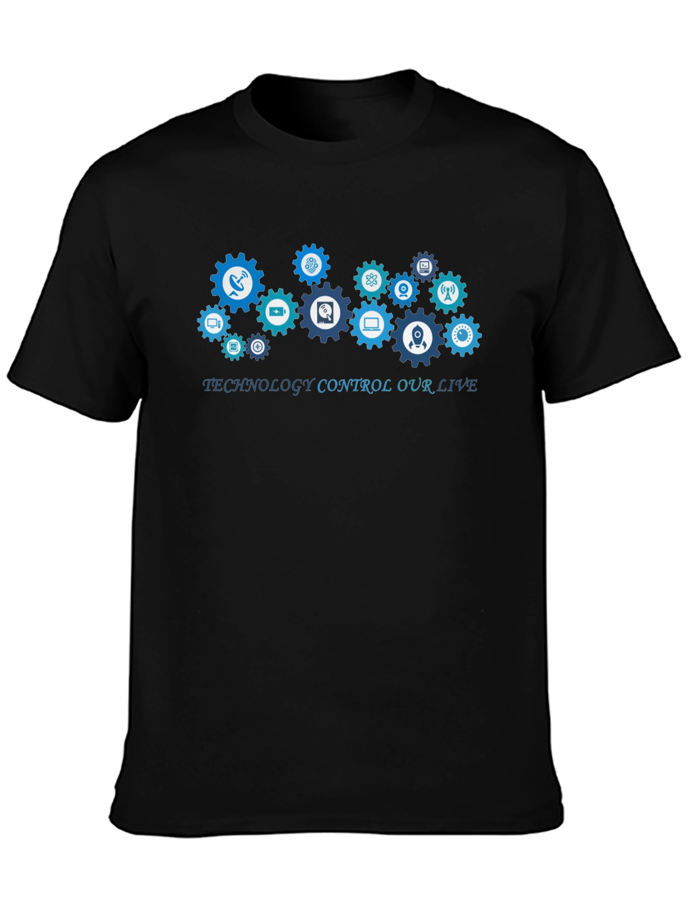 Tech Control T-Shirt - Gadget Gear Design