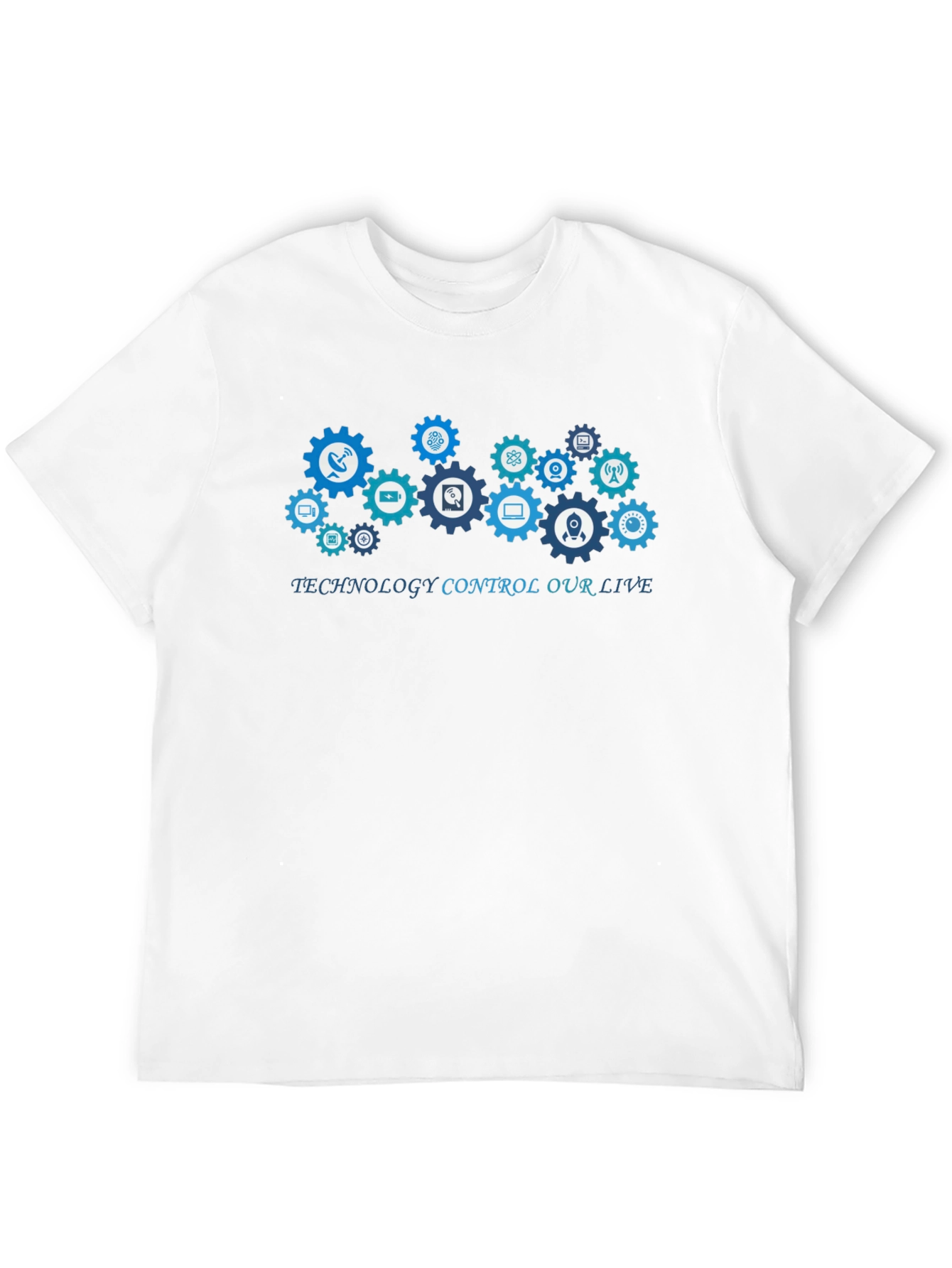 Tech Control T-Shirt - Gadget Gear Design