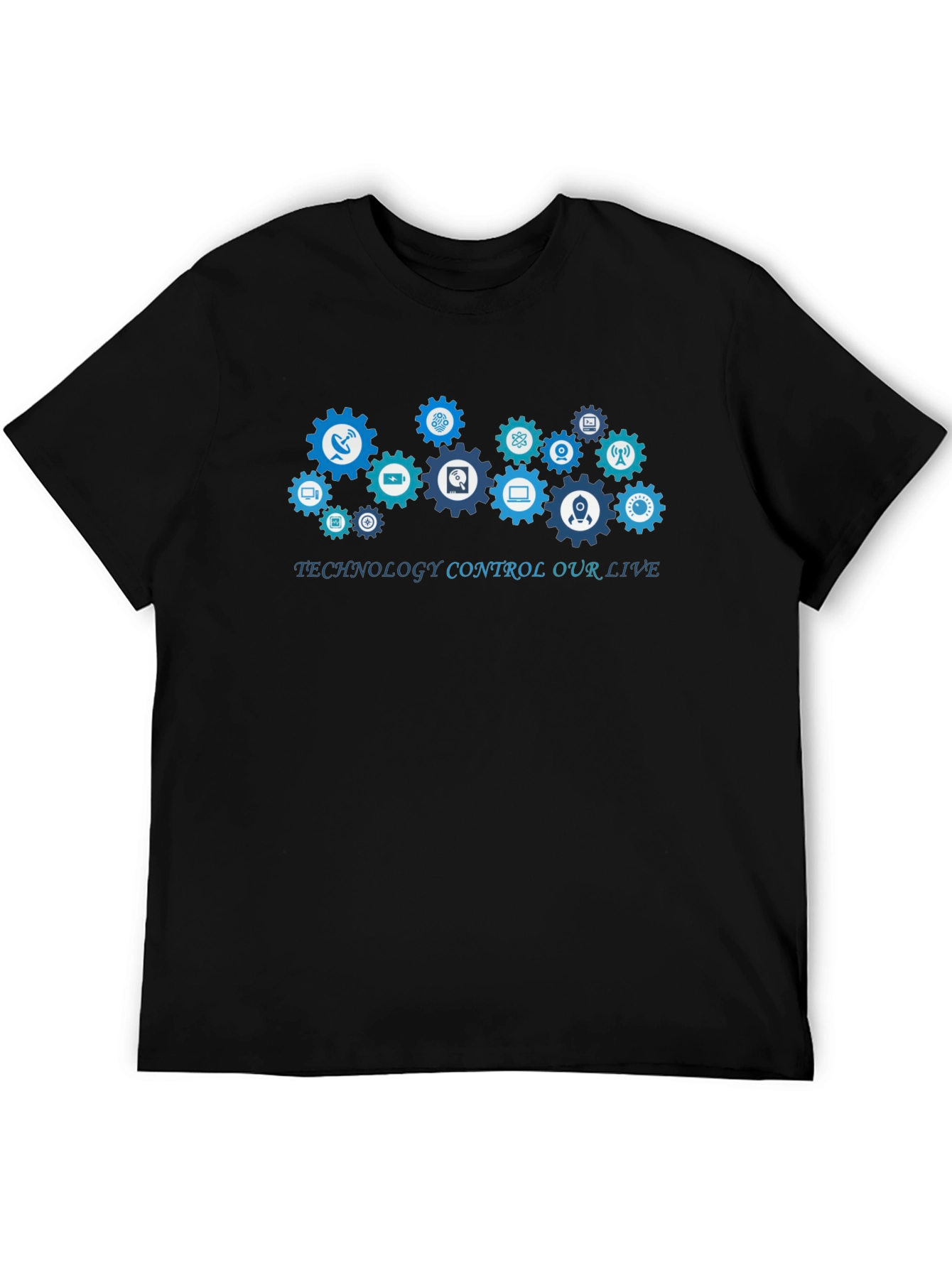 Tech Control T-Shirt - Gadget Gear Design