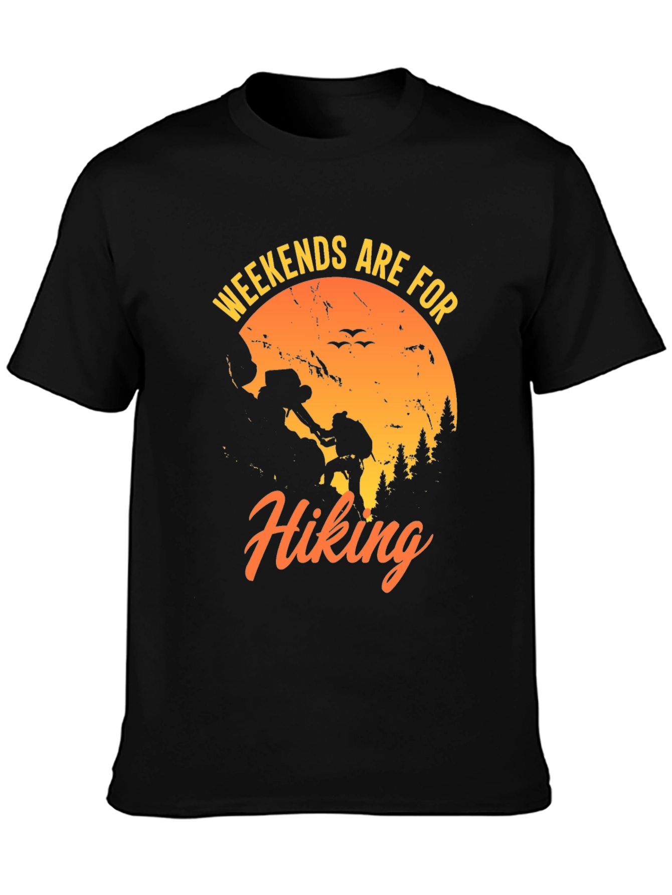 Weekends Are For Hiking Graphic Tee