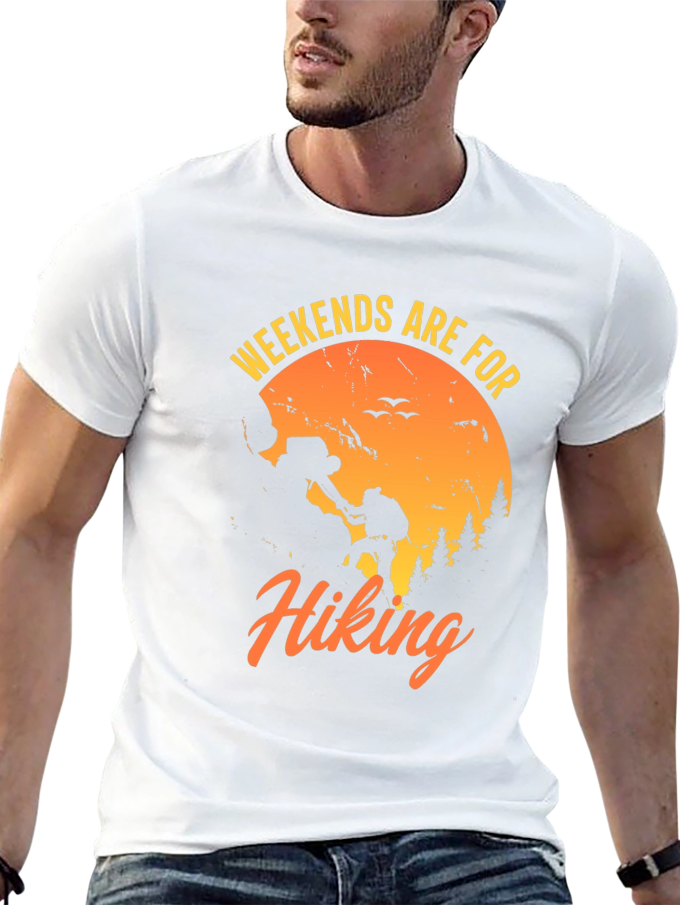 Weekends Are For Hiking Graphic Tee