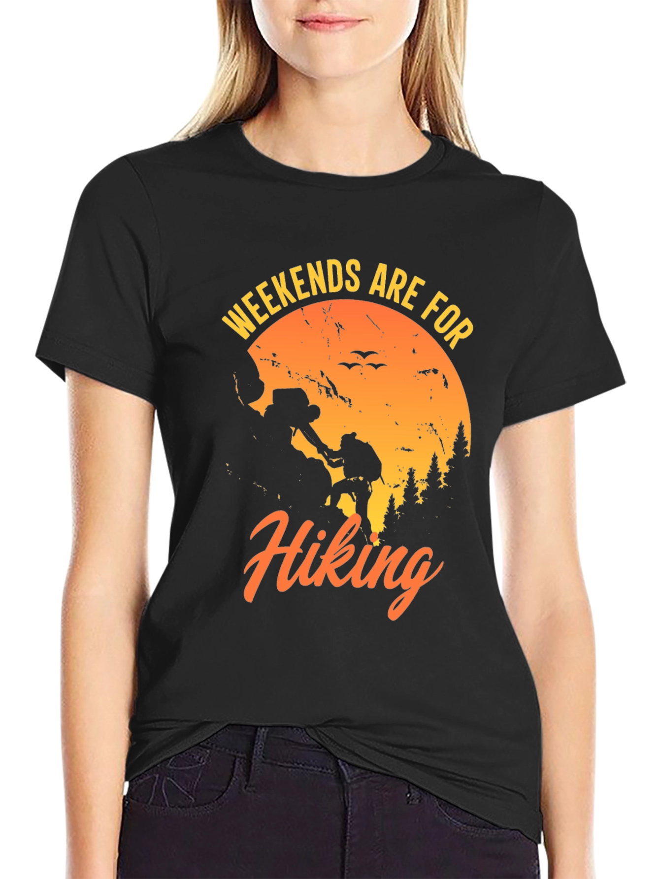 Weekends Are For Hiking Graphic Tee