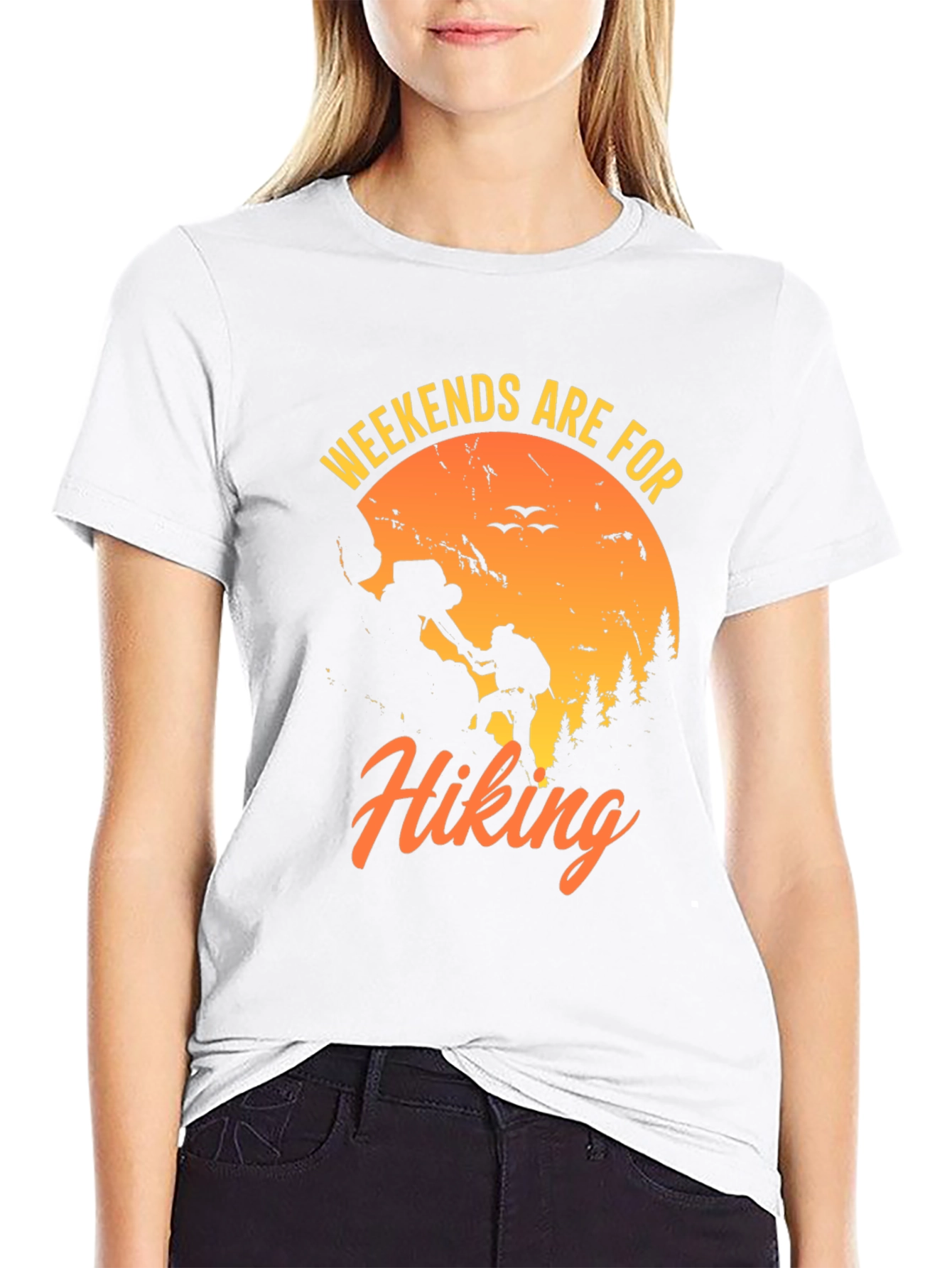 Weekends Are For Hiking Graphic Tee