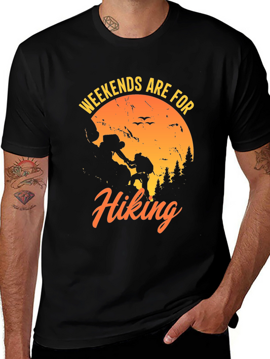 Weekends Are For Hiking Graphic Tee