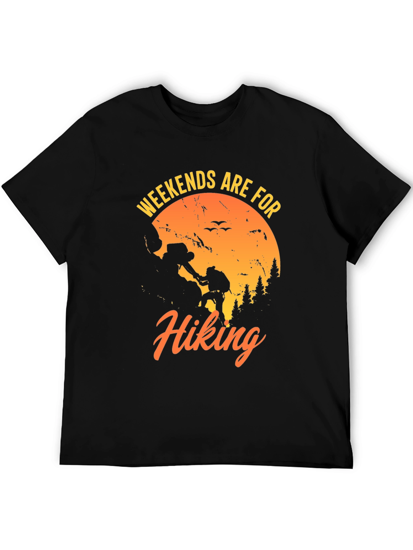 Weekends Are For Hiking Graphic Tee