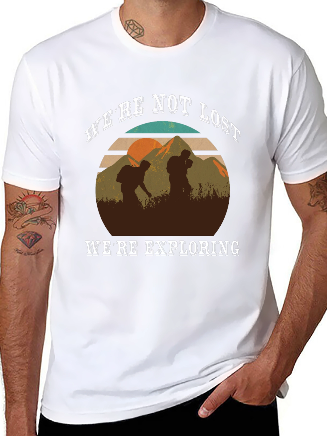 Were Not Lost Were Exploring T-Shirt