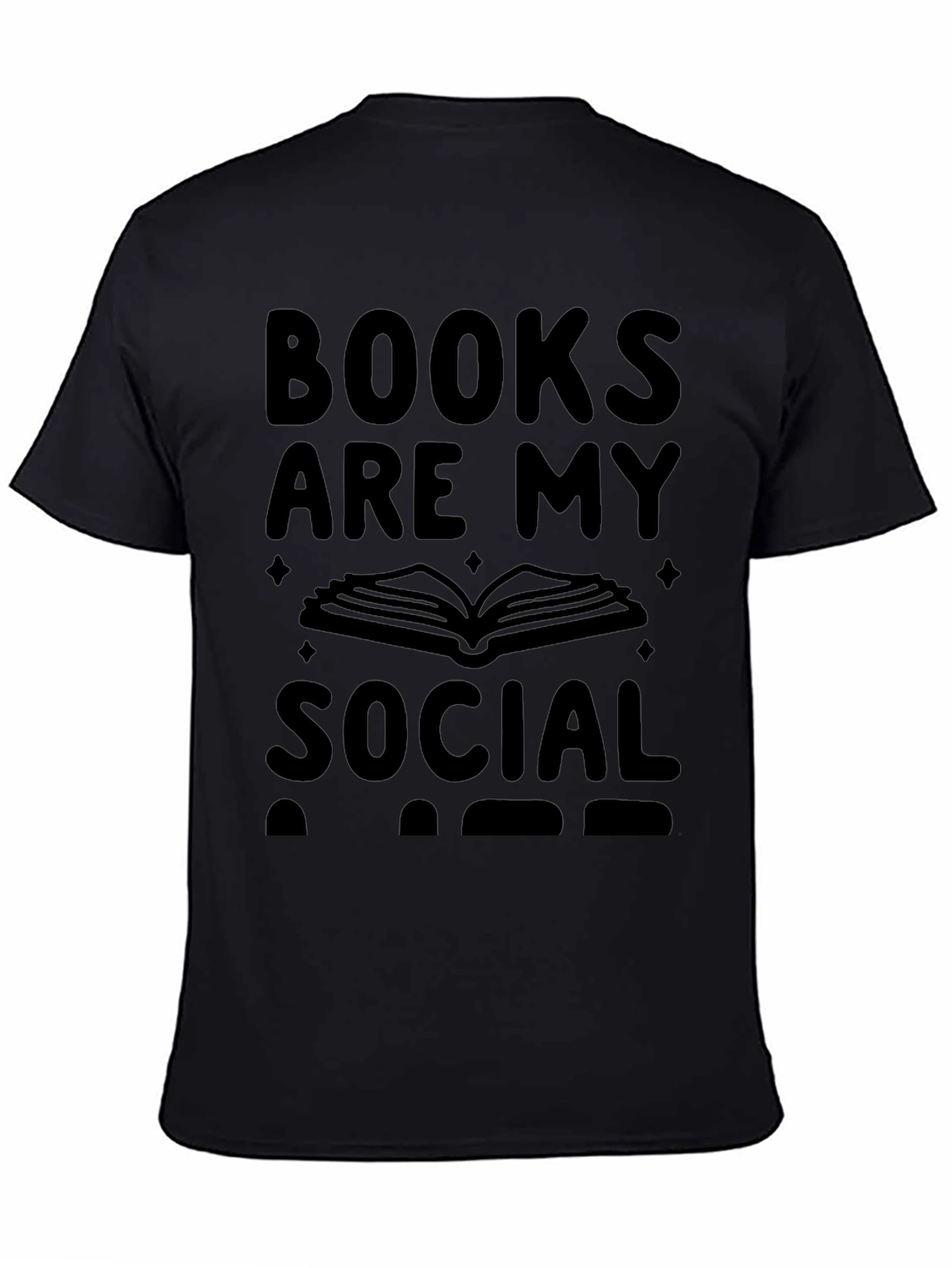 Books Are My Social Life T-Shirt