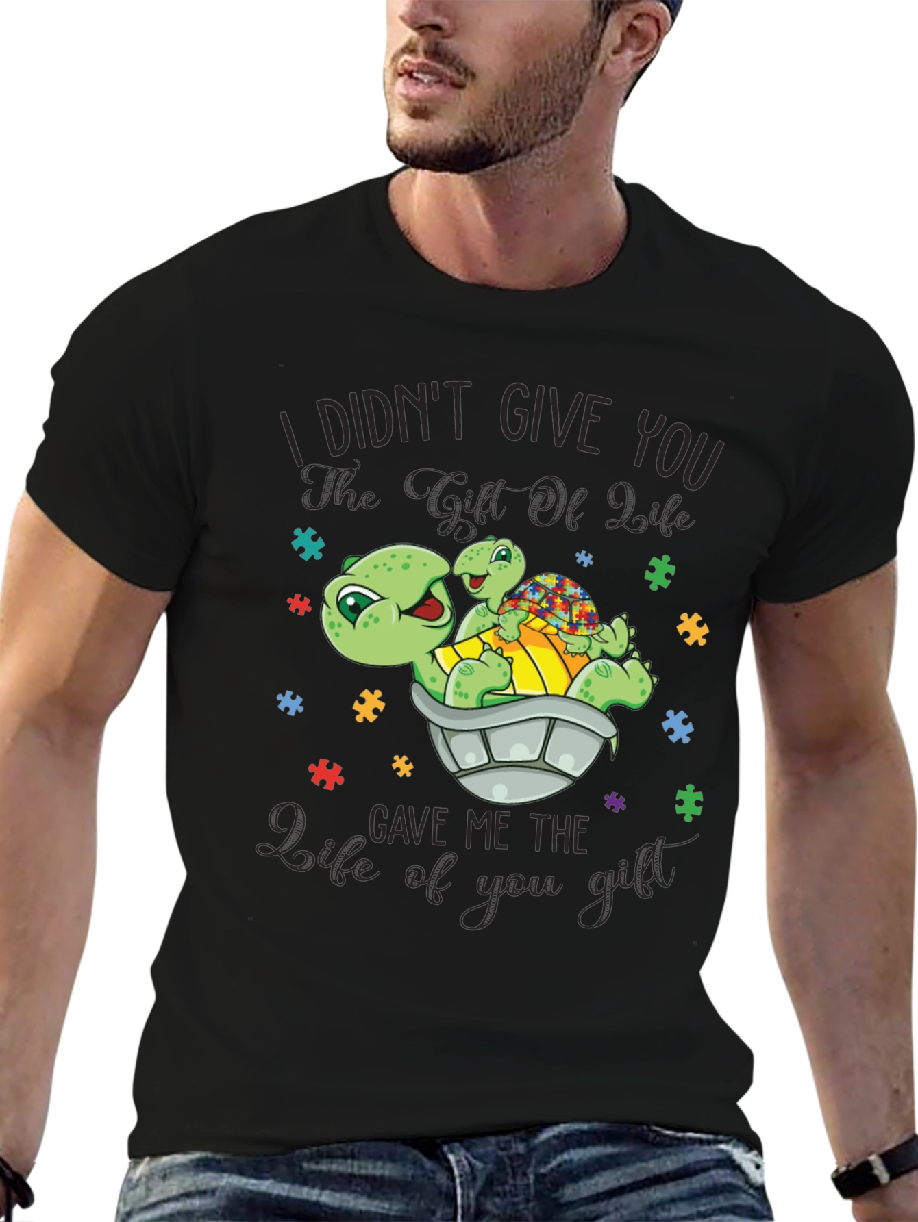Autism Turtle T-Shirt - Gift of Life