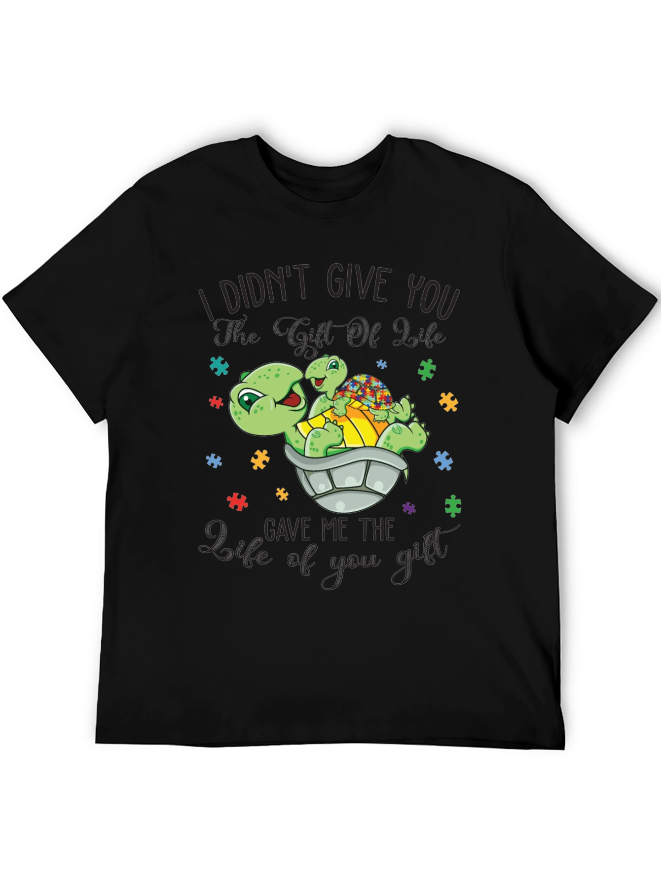 Autism Turtle T-Shirt - Gift of Life