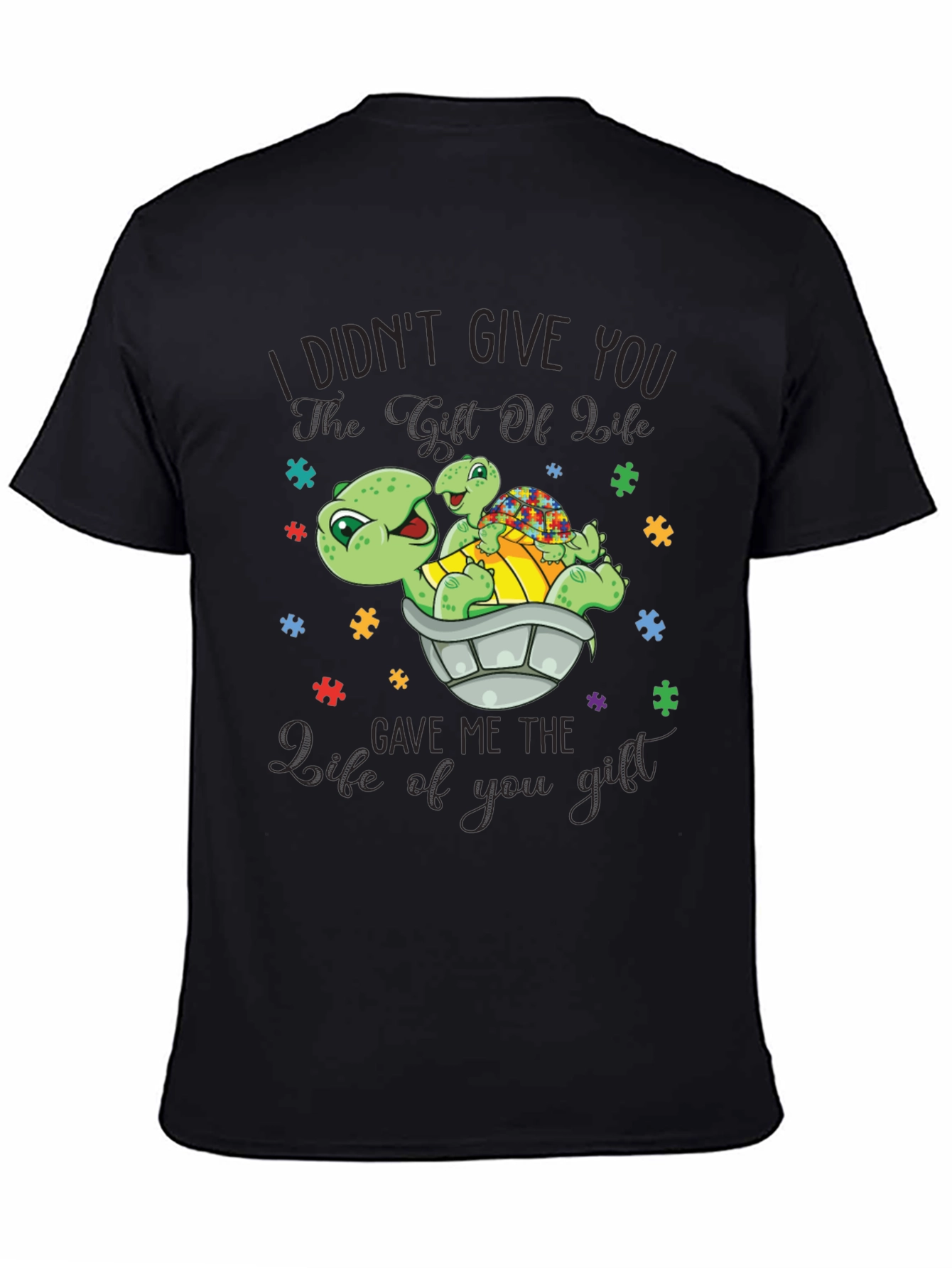 Autism Turtle T-Shirt - Gift of Life