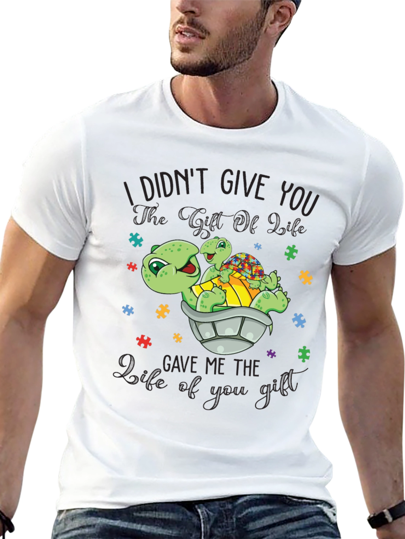 Autism Turtle T-Shirt - Gift of Life