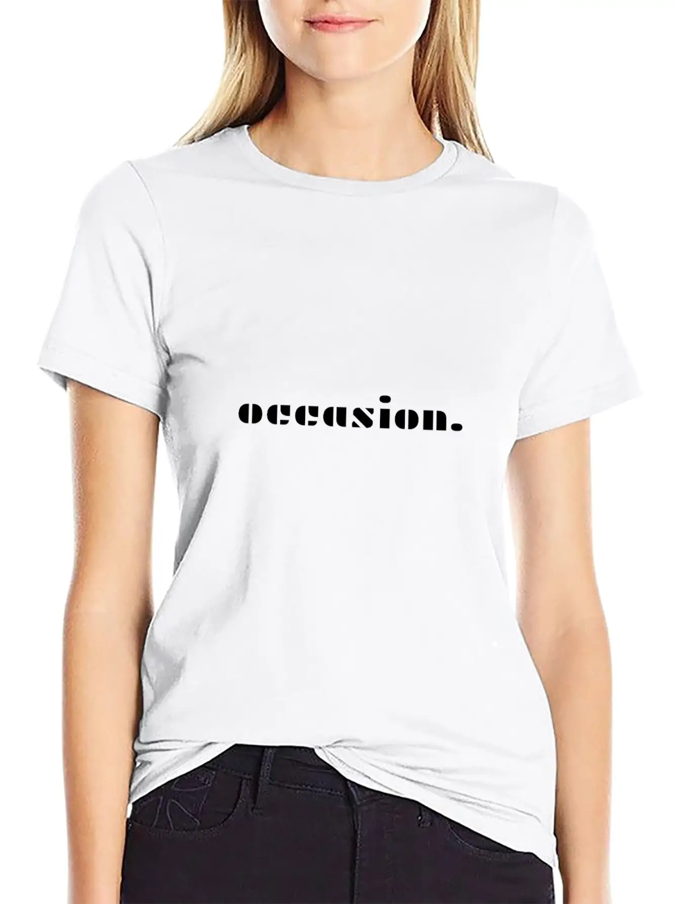 Occasion Mood Chic Gift Gift Ideas Timeless Short Sleeve Tee – Comfy And Minimalist Design