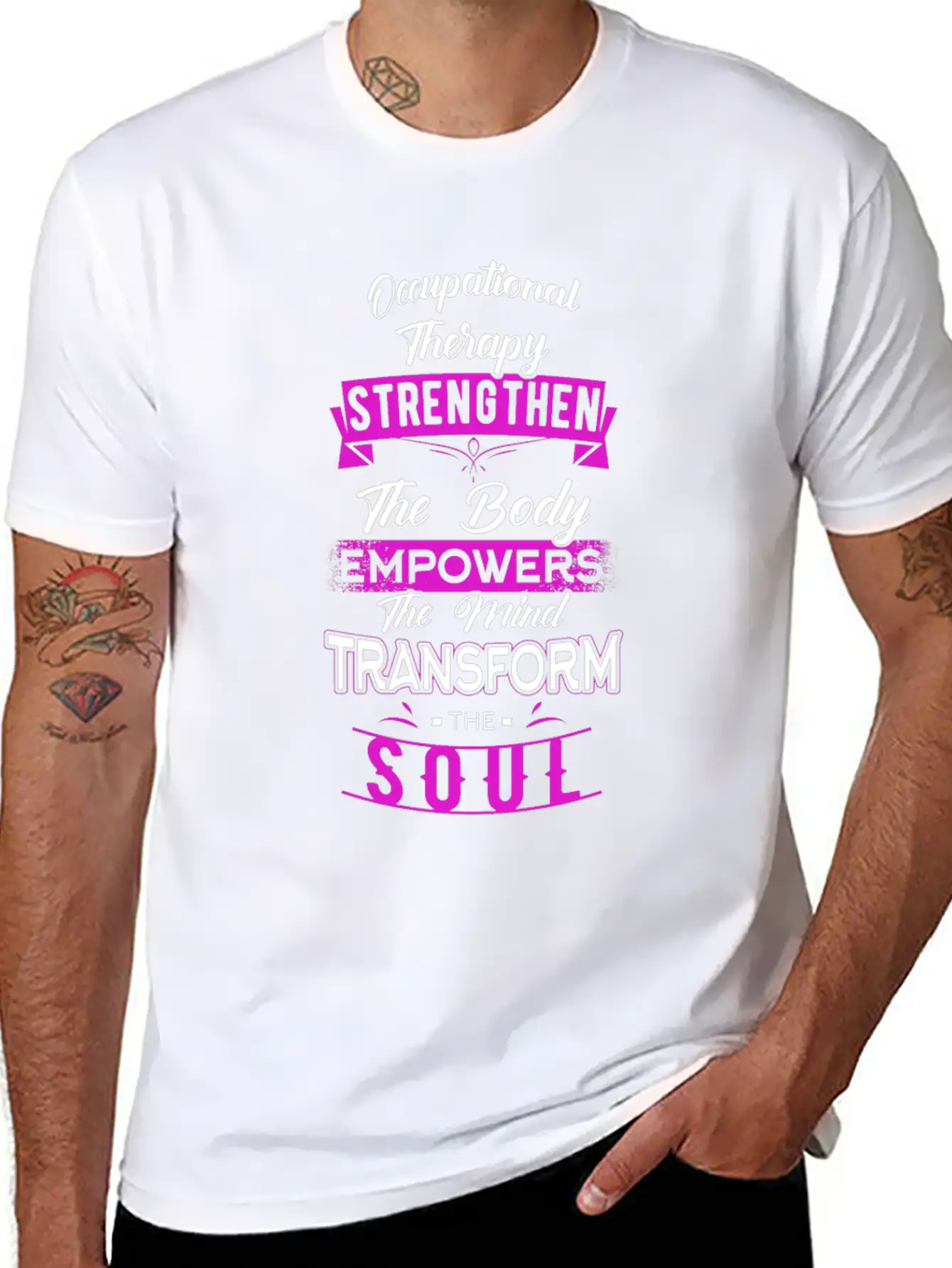 Occupational Therapy Comfortable Minimalist Graphic Tee – Summer Style Essential