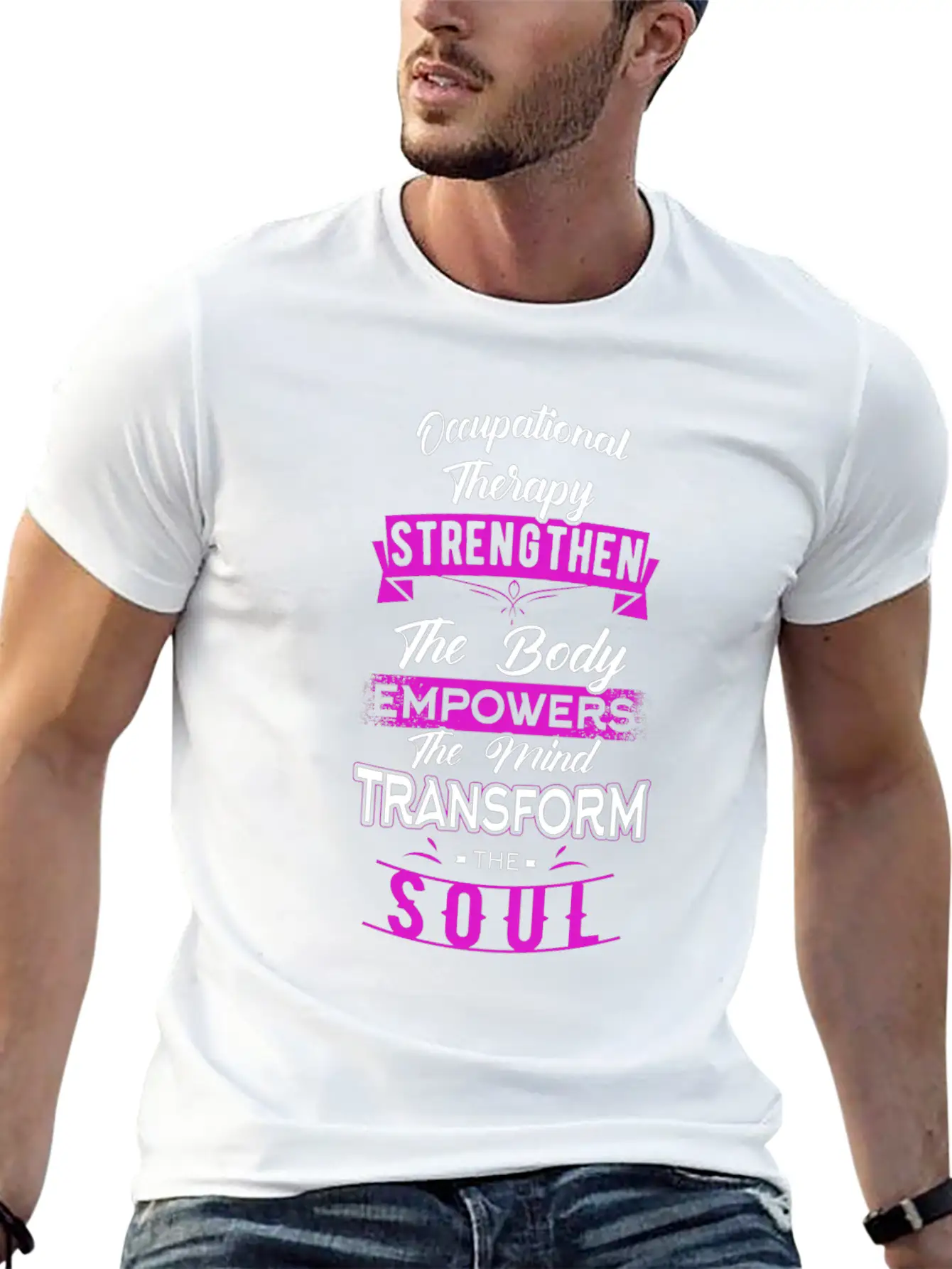 Occupational Therapy Comfortable Minimalist Graphic Tee – Summer Style Essential