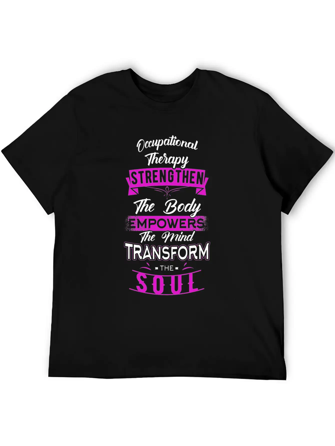 Occupational Therapy Comfortable Minimalist Graphic Tee – Summer Style Essential