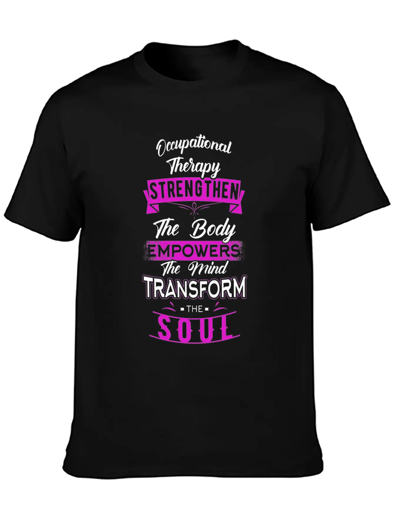 Occupational Therapy Comfortable Minimalist Graphic Tee – Summer Style Essential