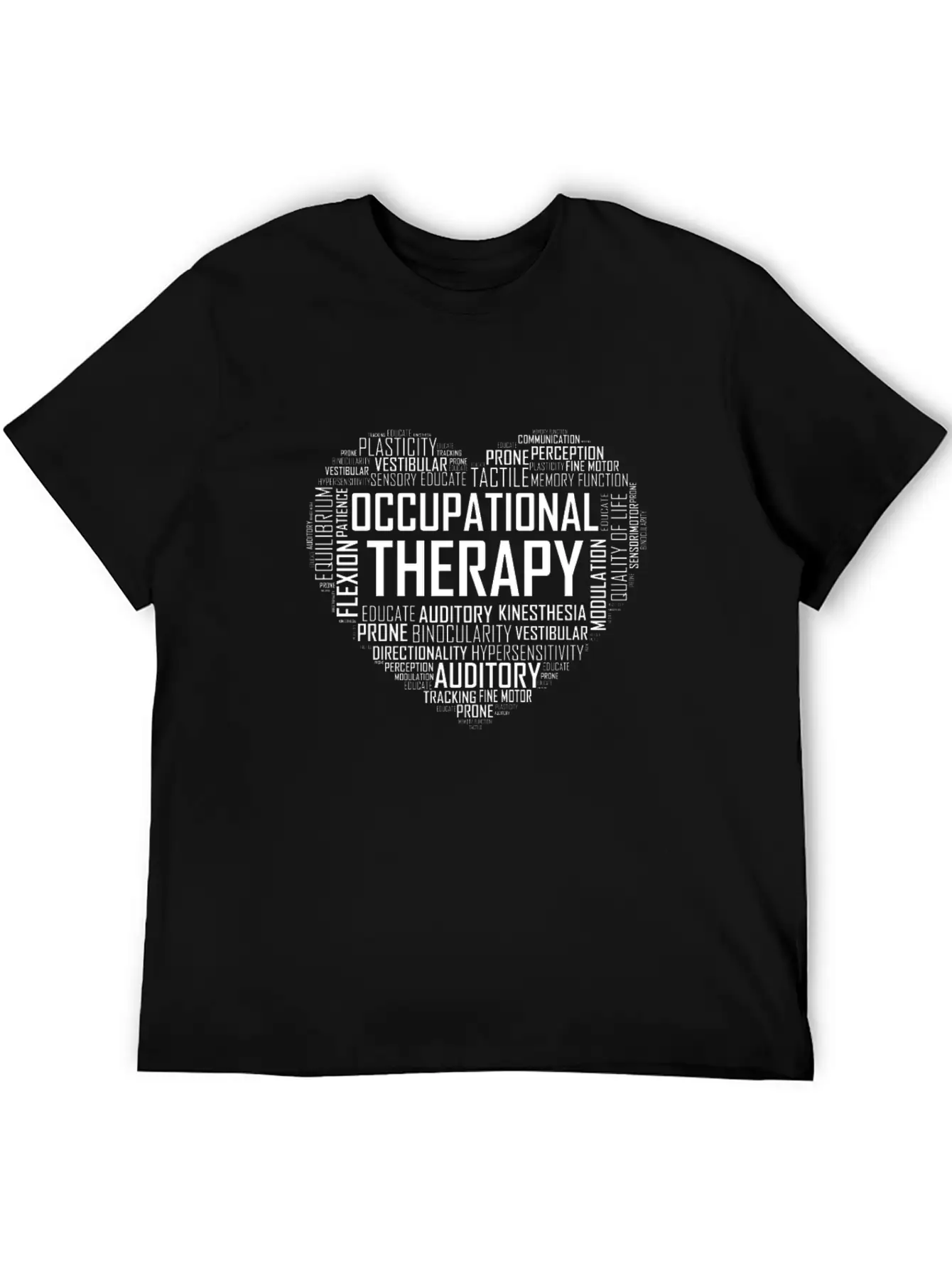 Occupational Therapy Heart Timeless Short Sleeve Tee – Comfy And Minimalist Design