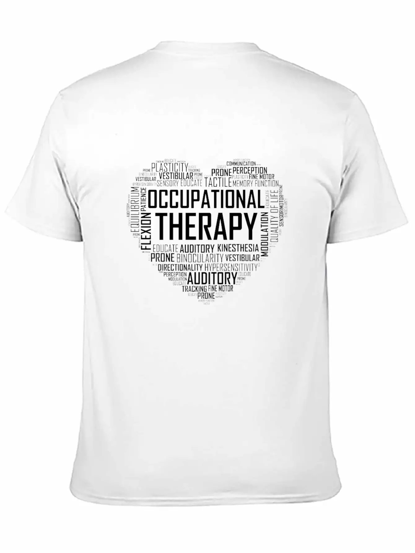 Occupational Therapy Heart Timeless Short Sleeve Tee – Comfy And Minimalist Design