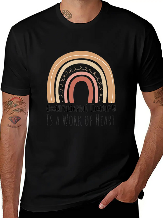 Occupational Therapy Is A Work Of Heart Stylish Everyday T-Shirt – Unisex Basic Cotton Tee