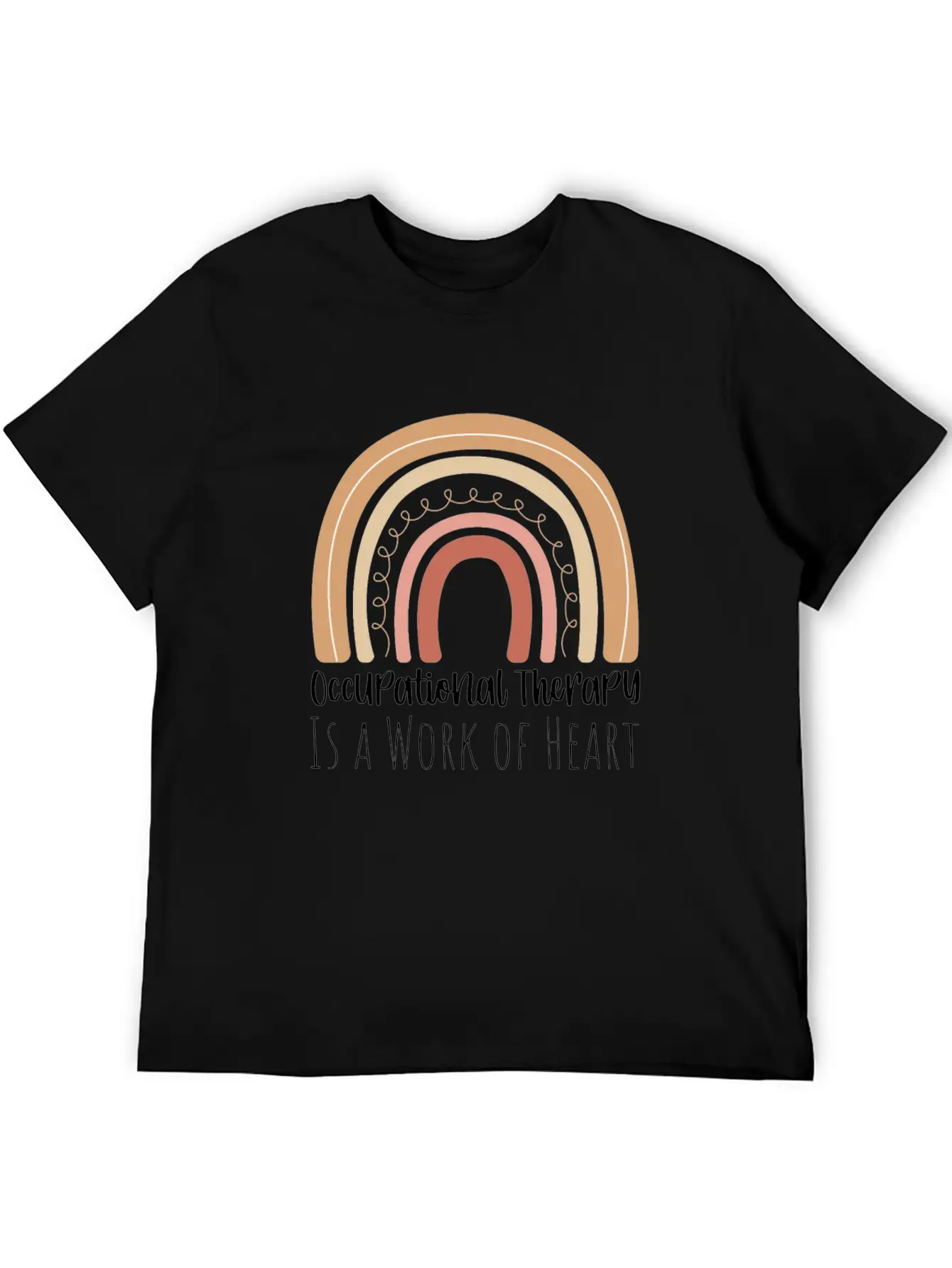 Occupational Therapy Is A Work Of Heart Stylish Everyday T-Shirt – Unisex Basic Cotton Tee