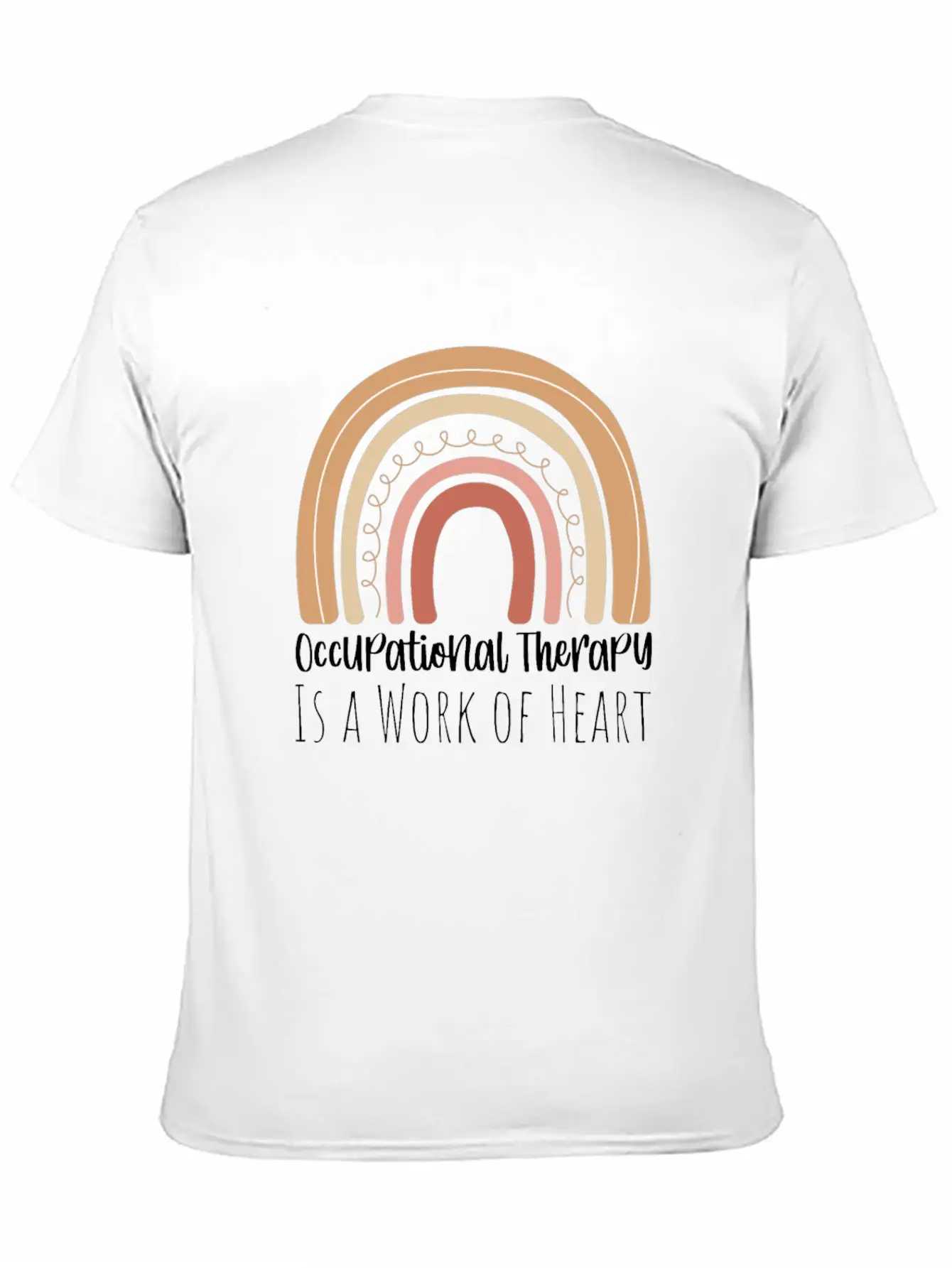 Occupational Therapy Is A Work Of Heart Stylish Everyday T-Shirt – Unisex Basic Cotton Tee