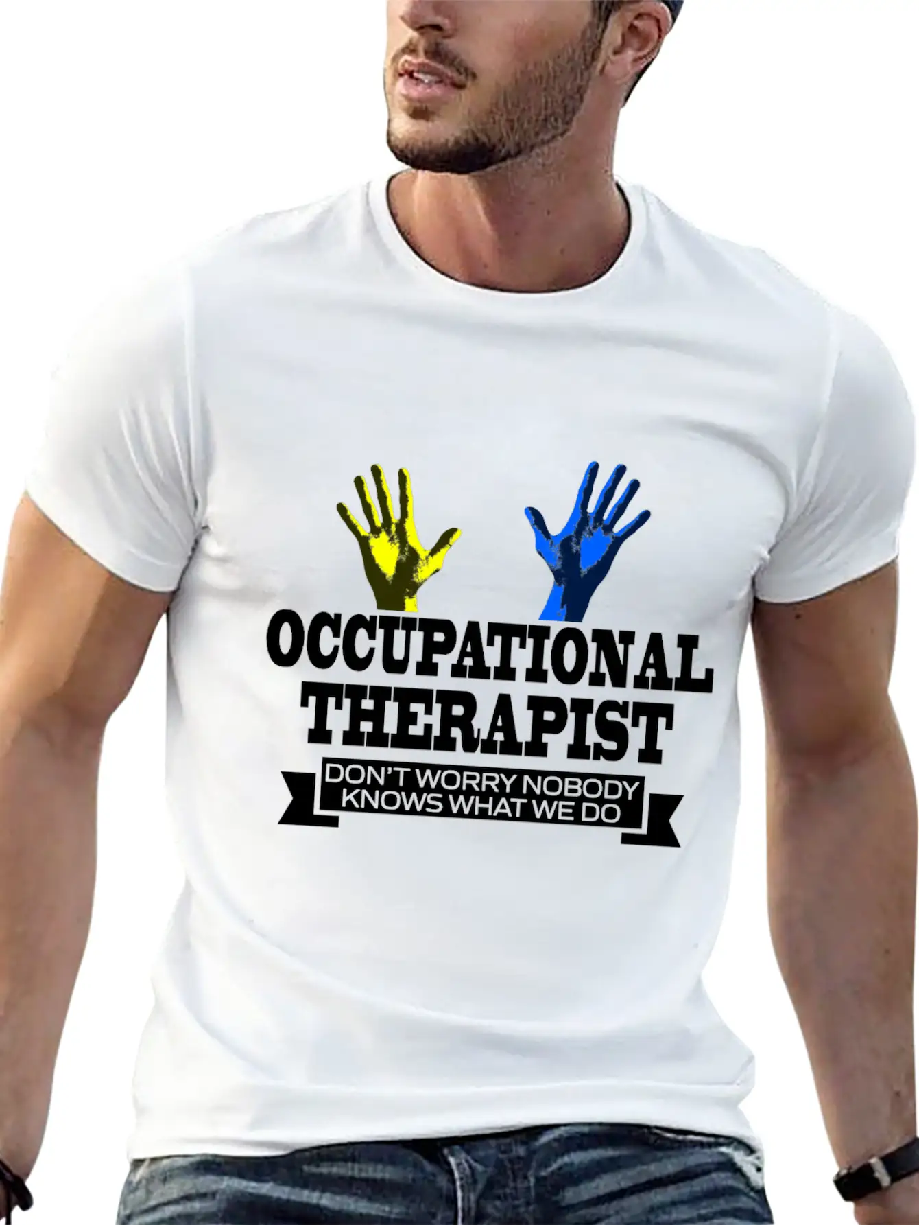 Occupational Therapy, Physical Therapists, Physiot Stylish Everyday T-Shirt – Unisex Basic Cotton Tee
