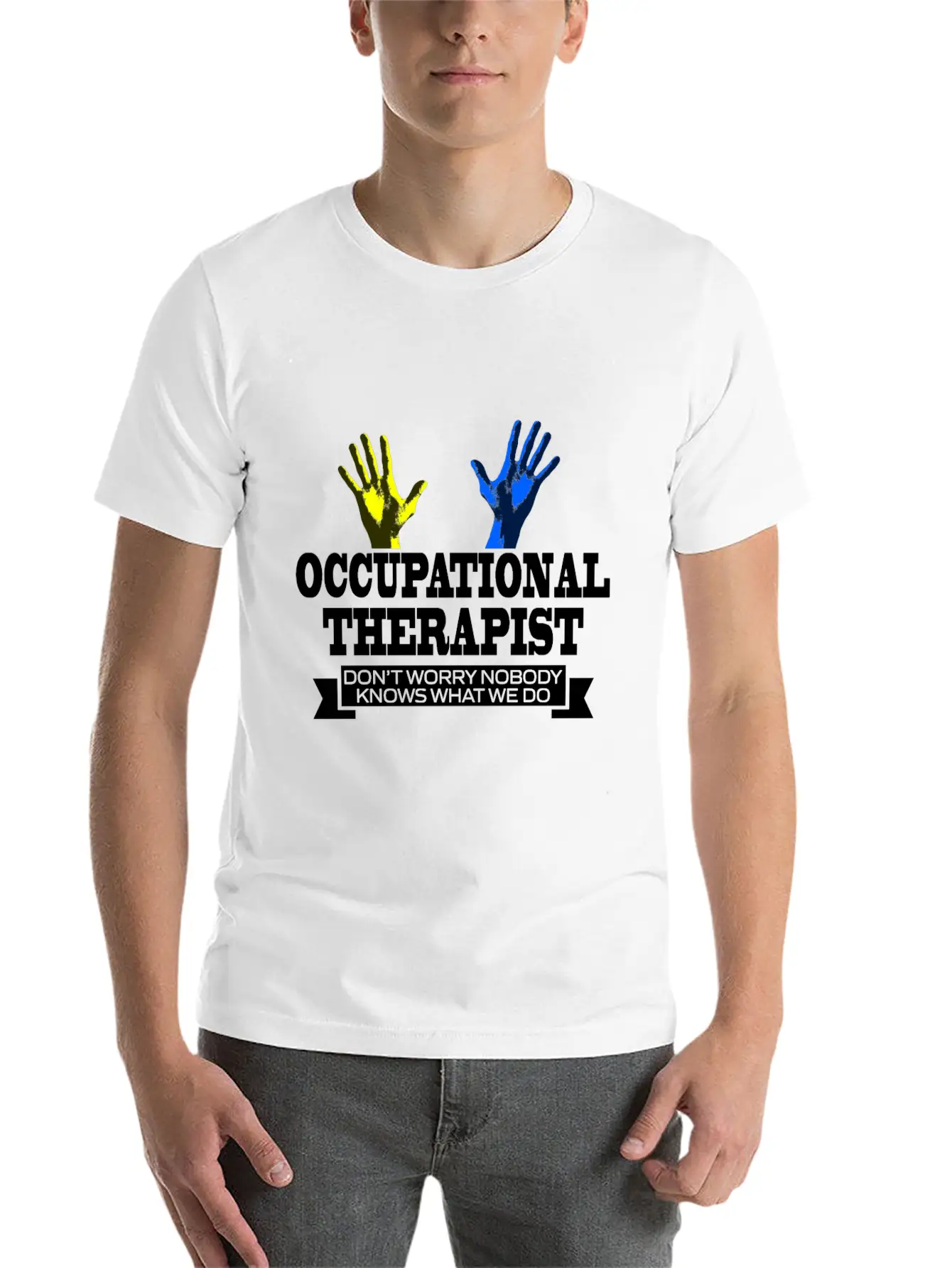 Occupational Therapy, Physical Therapists, Physiot Stylish Everyday T-Shirt – Unisex Basic Cotton Tee