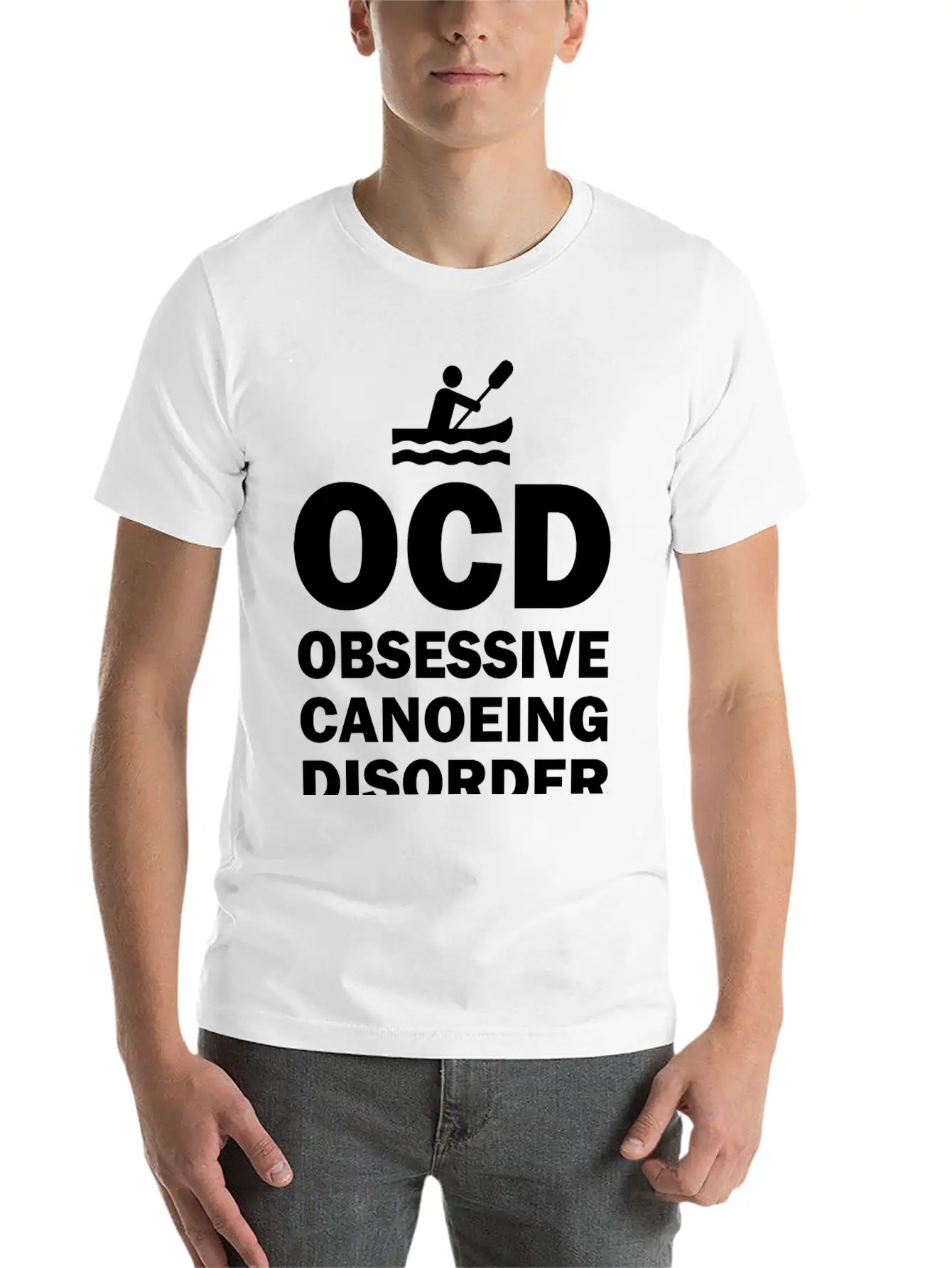 OCD - OCD Obsessive Canoeing Disorder Essential Unisex Summer Tee – Soft Cotton Casual Fit