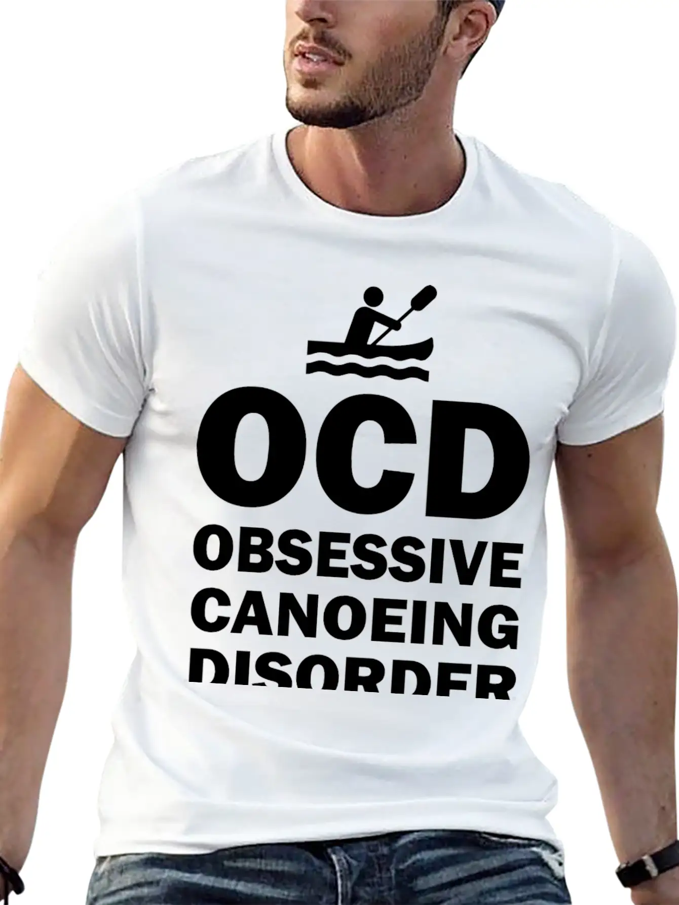 OCD - OCD Obsessive Canoeing Disorder Essential Unisex Summer Tee – Soft Cotton Casual Fit
