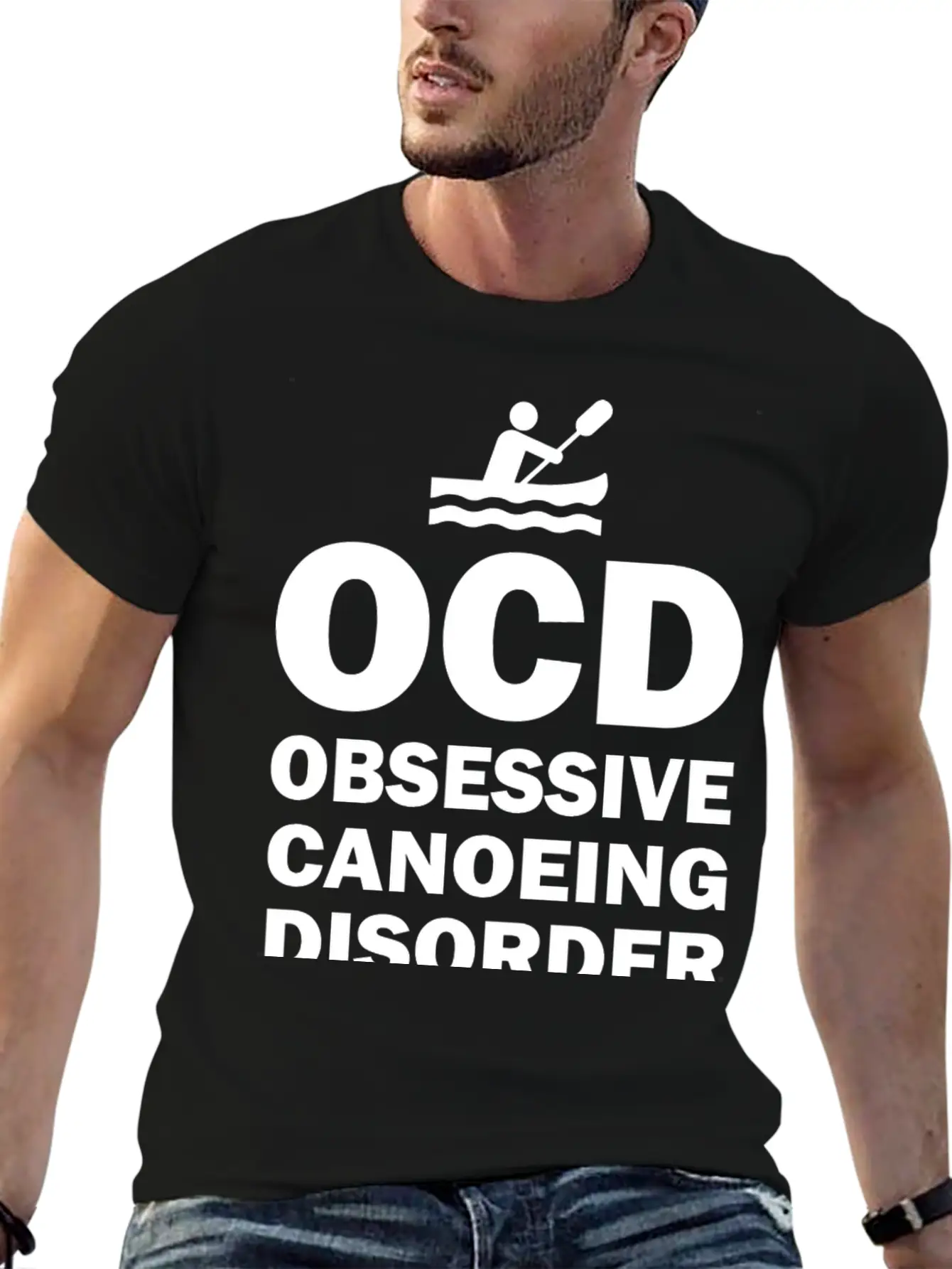 OCD - OCD Obsessive Canoeing Disorder Essential Unisex Summer Tee – Soft Cotton Casual Fit