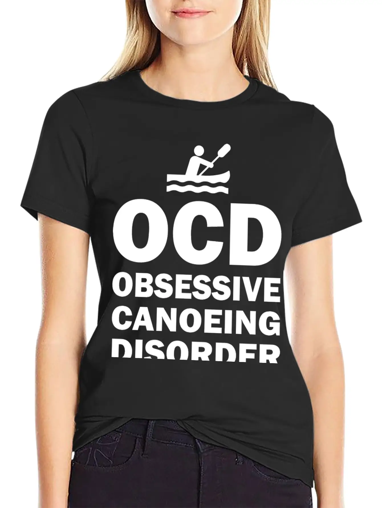 OCD - OCD Obsessive Canoeing Disorder Essential Unisex Summer Tee – Soft Cotton Casual Fit